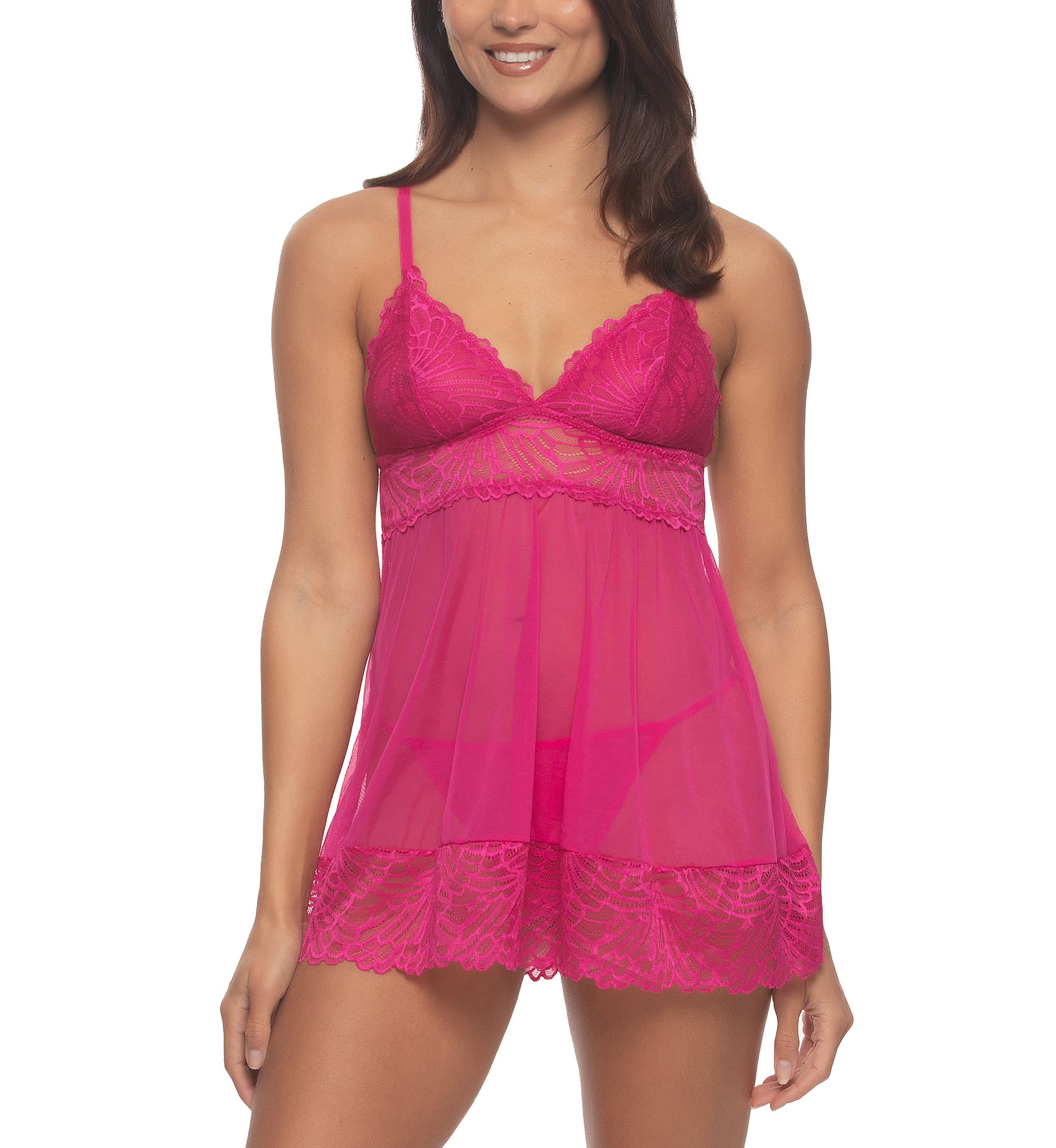 Sarah Lace and Mesh Babydoll