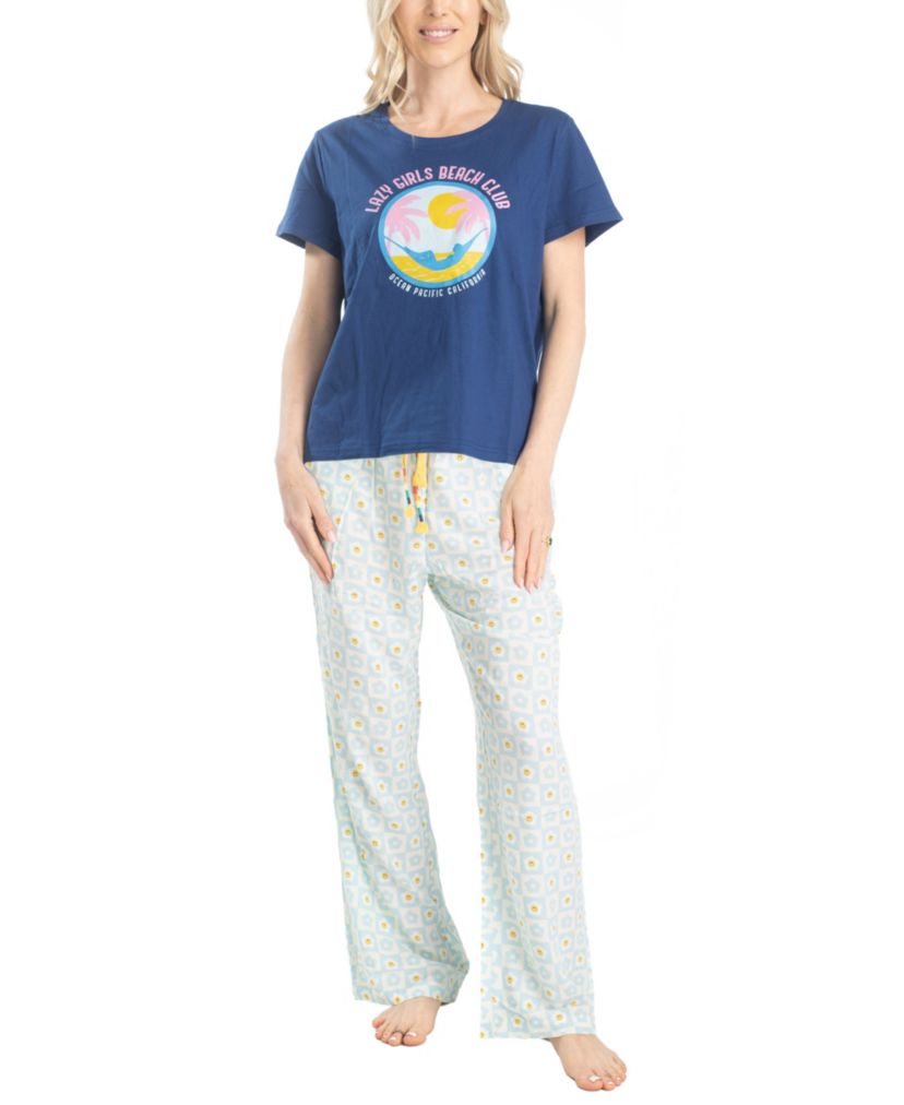 Pacific Vibes Tshirt/Voile pant