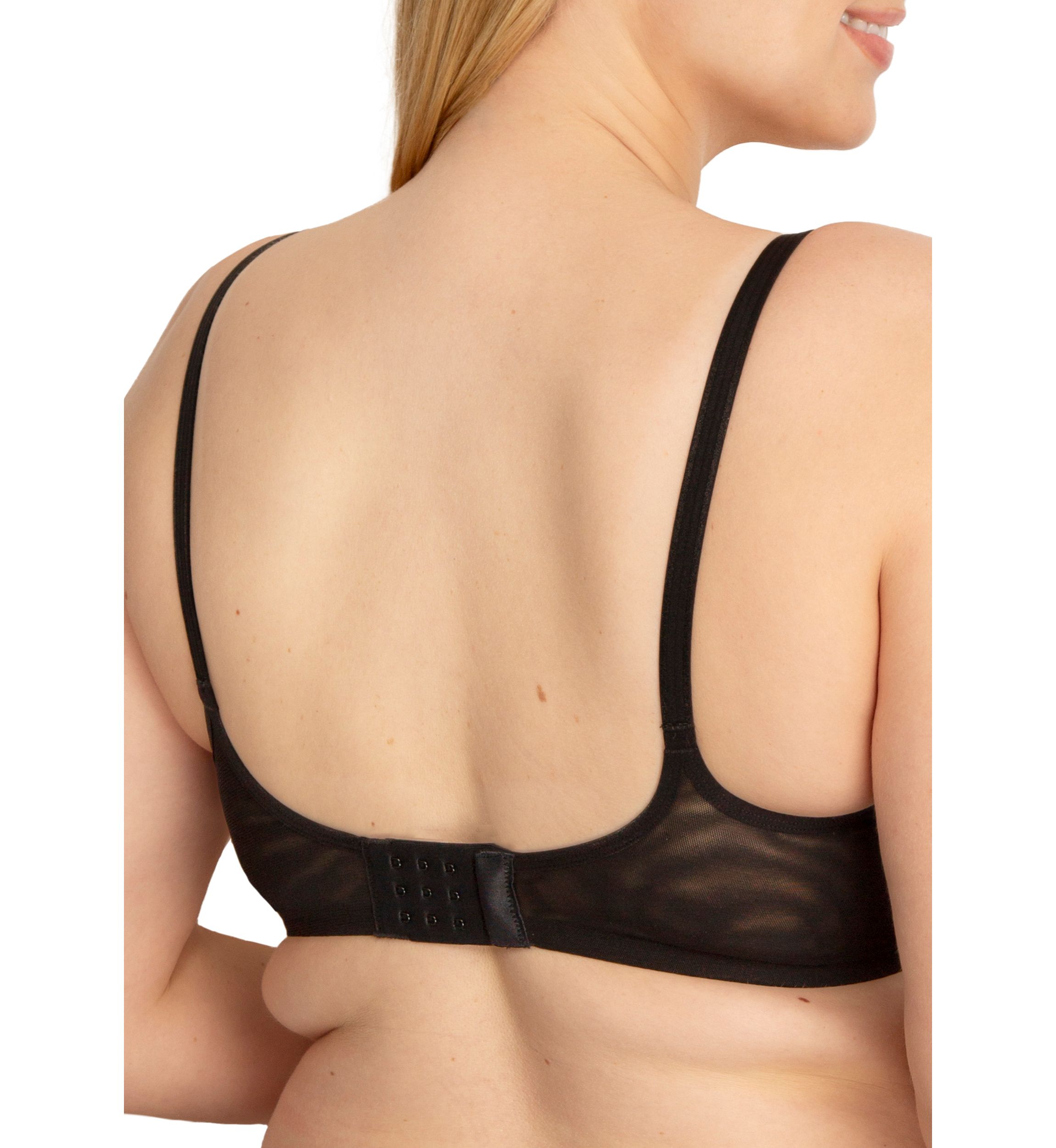 Mesh Unlined Underwire Bra