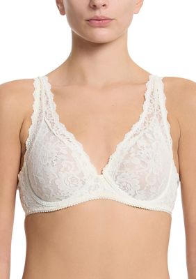 Hanky Panky Women's Signature Lace Unlined Underwire Bra, 34 D