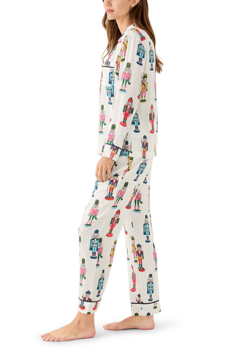 Womens Nutcracker Long Sleeve and Pants Pajama Set