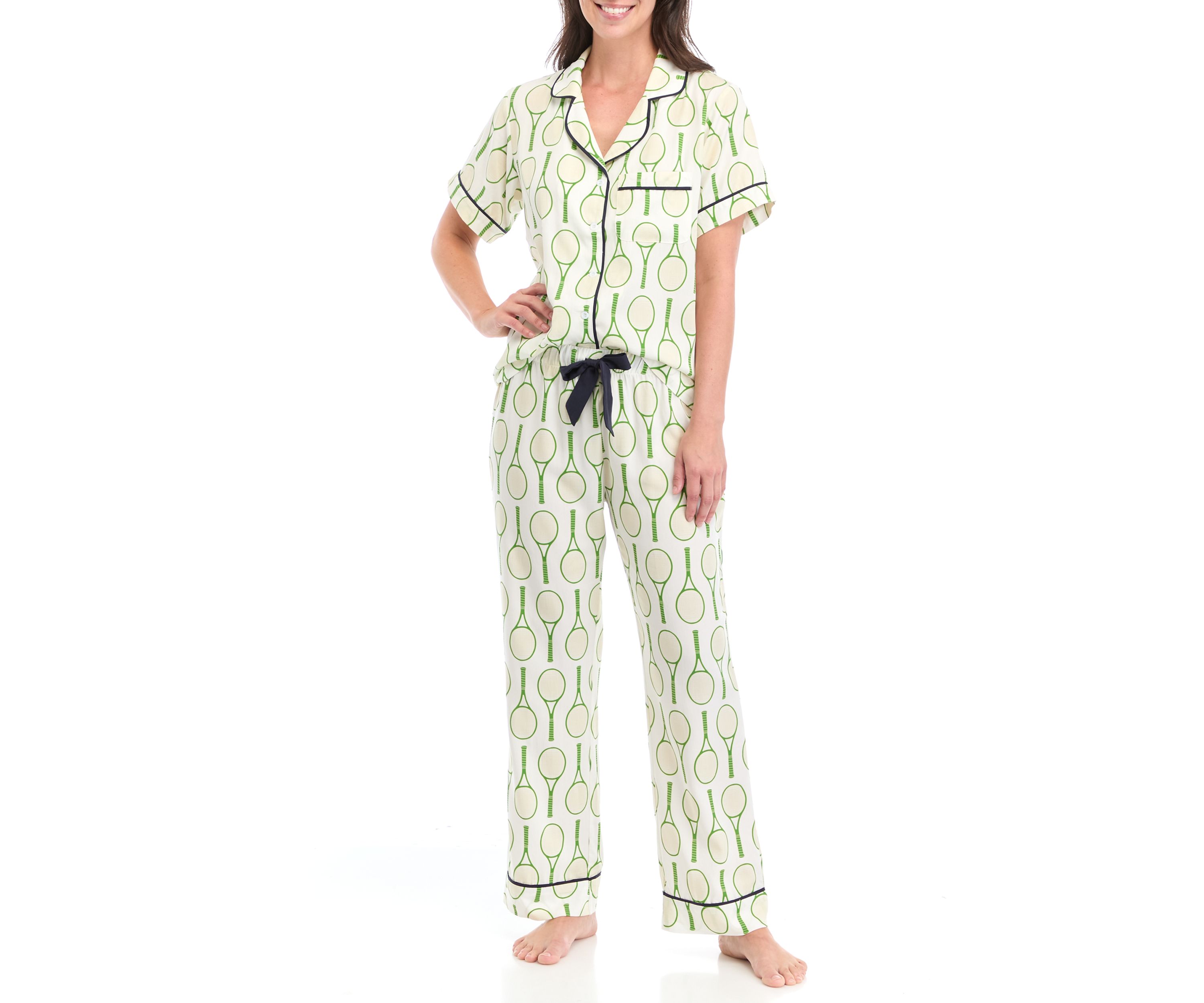 Tennis Time 2 Piece Pajama Set 