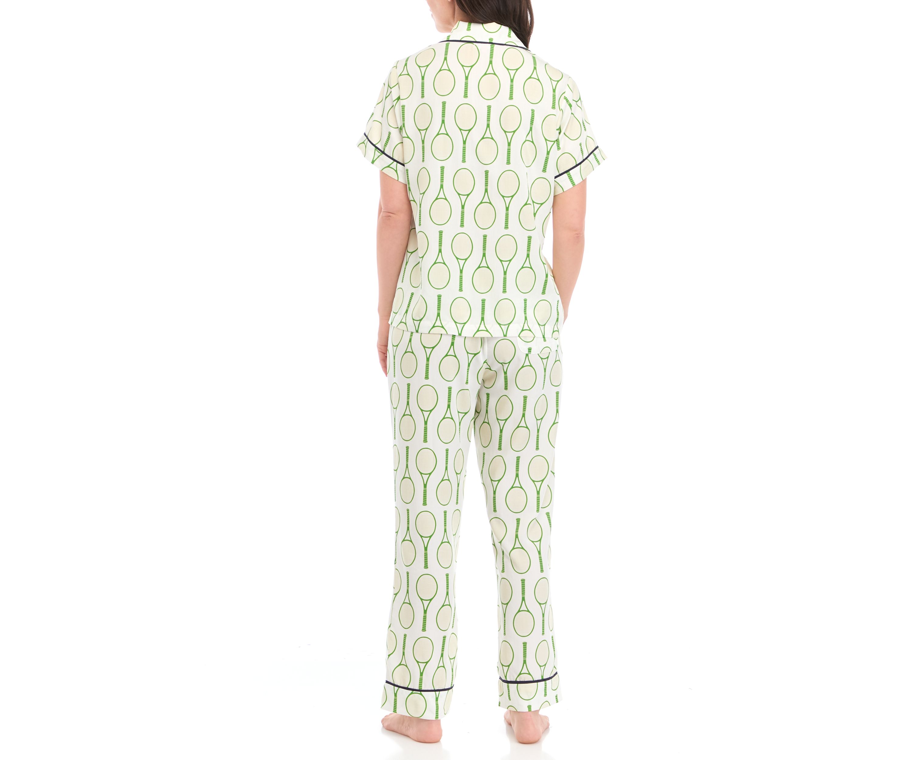 Tennis Time 2 Piece Pajama Set 