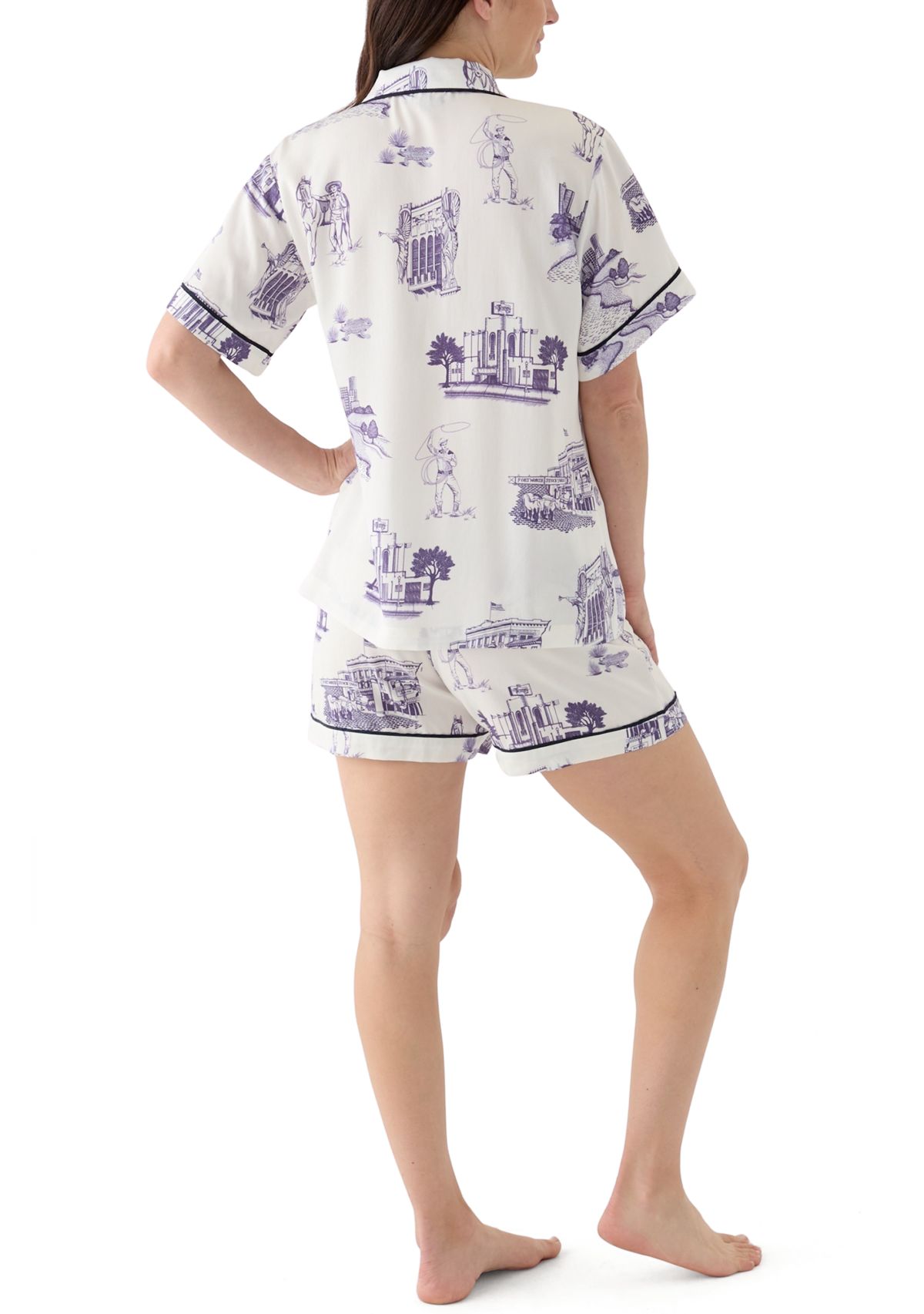 Fort Worth Toile Pajama  Set