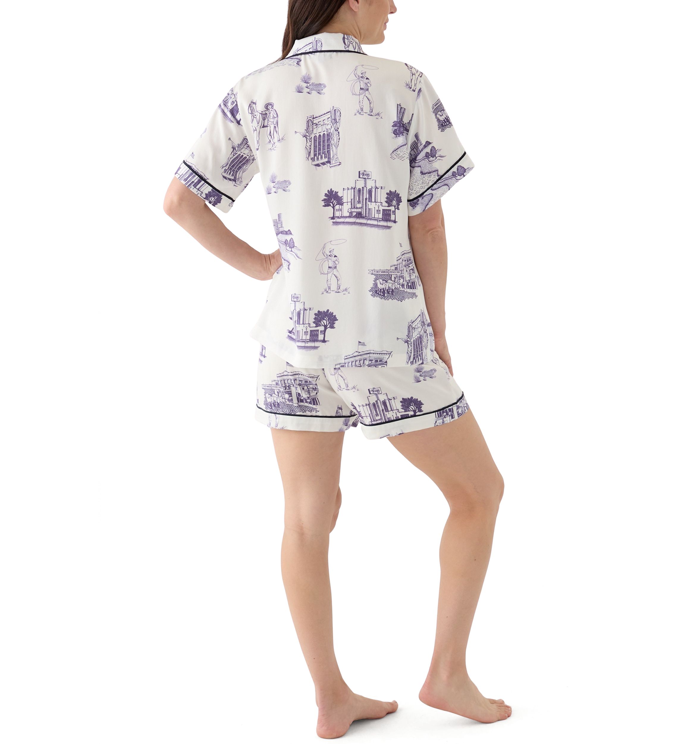 Fort Worth Toile Pajama  Set