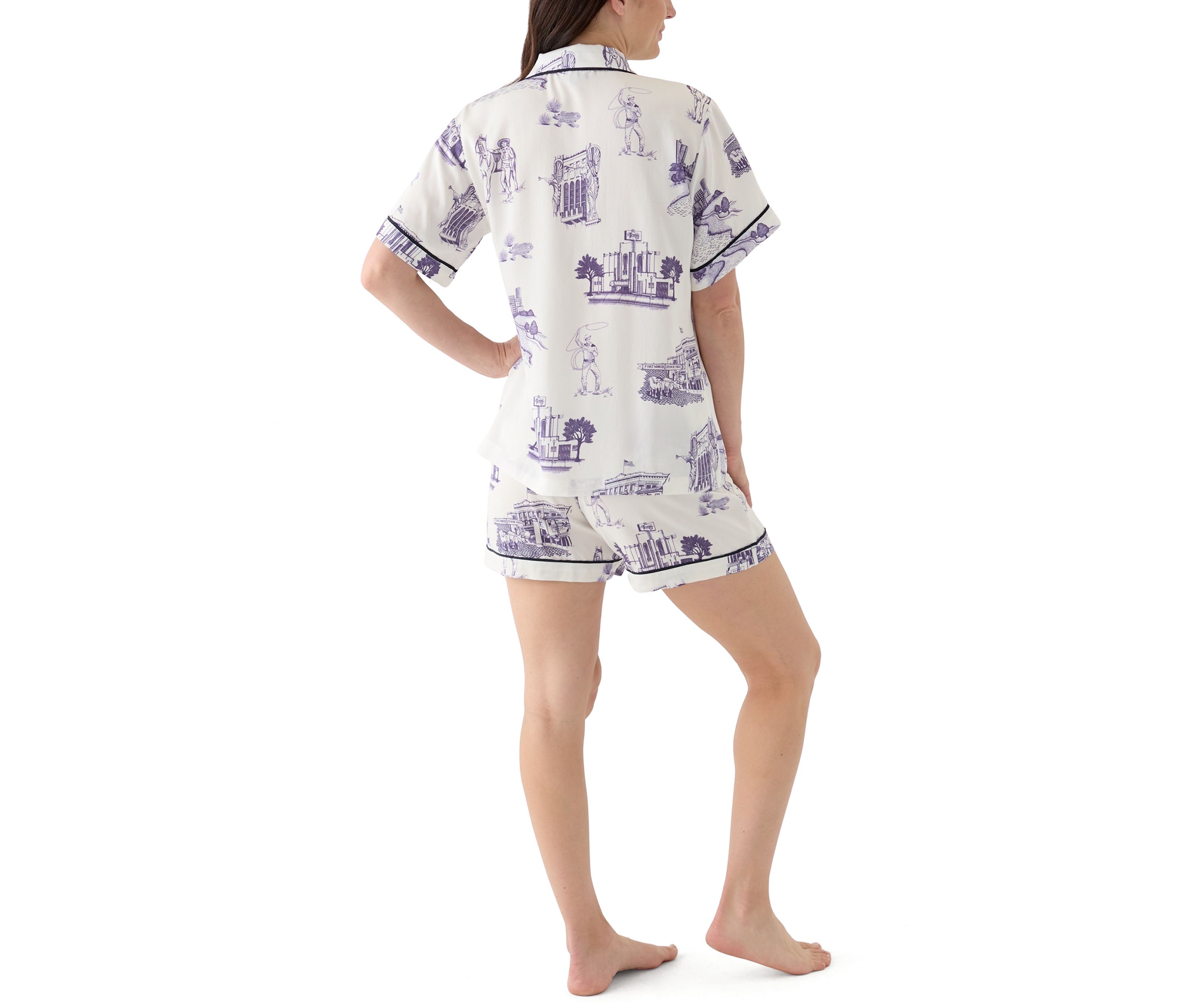Fort Worth Toile Pajama  Set