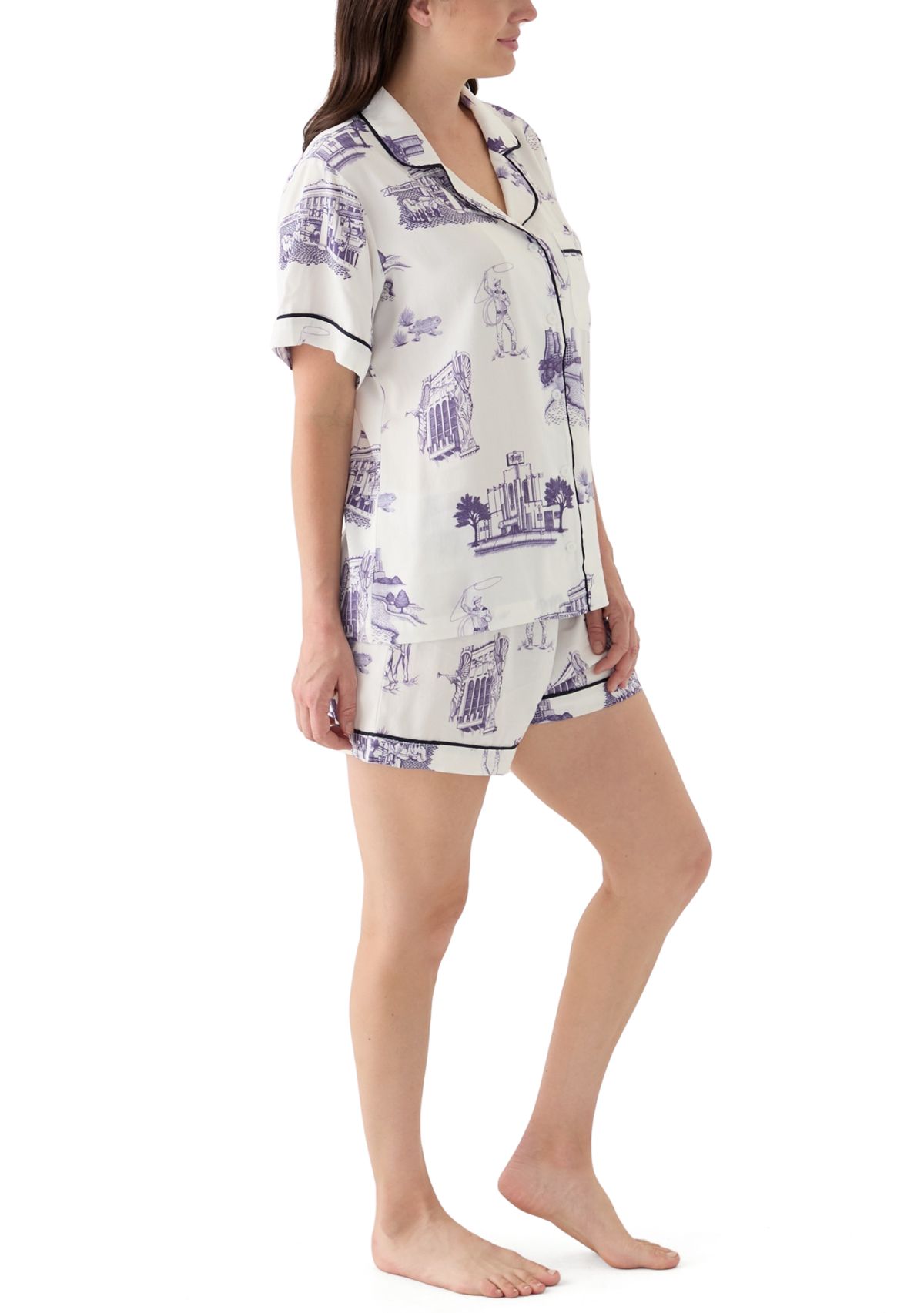 Fort Worth Toile Pajama  Set