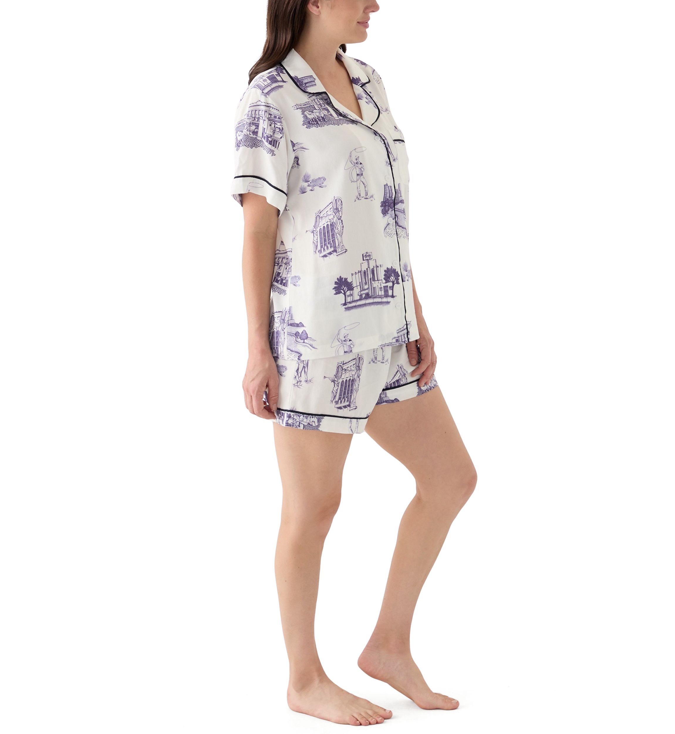 Fort Worth Toile Pajama  Set