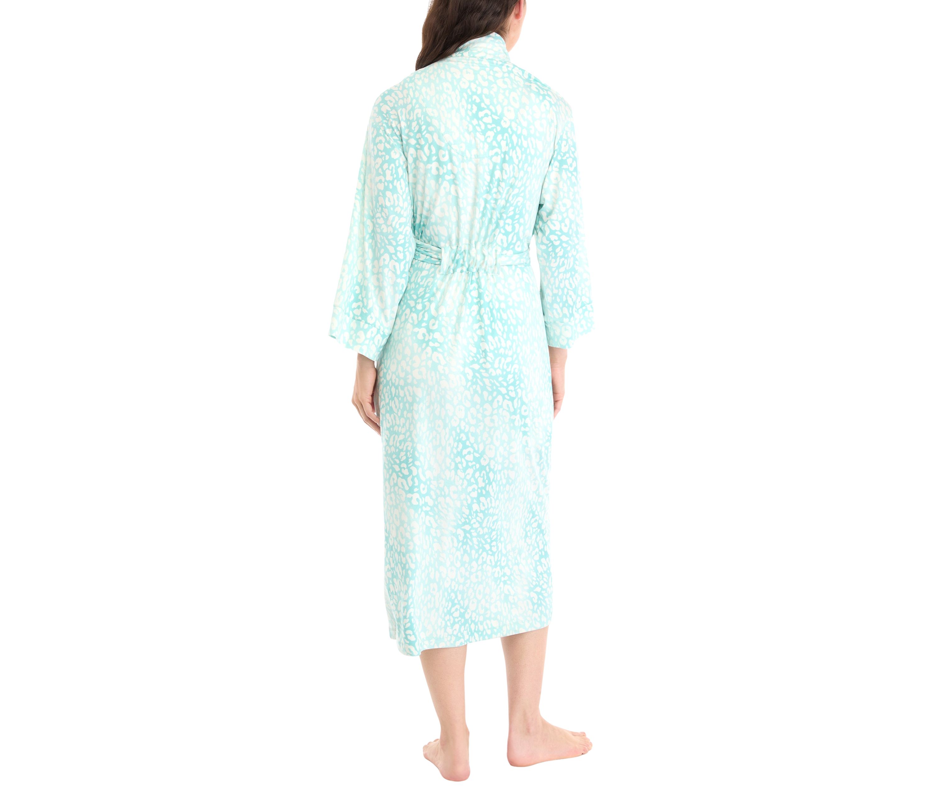 Cozy Knit Printed Robe