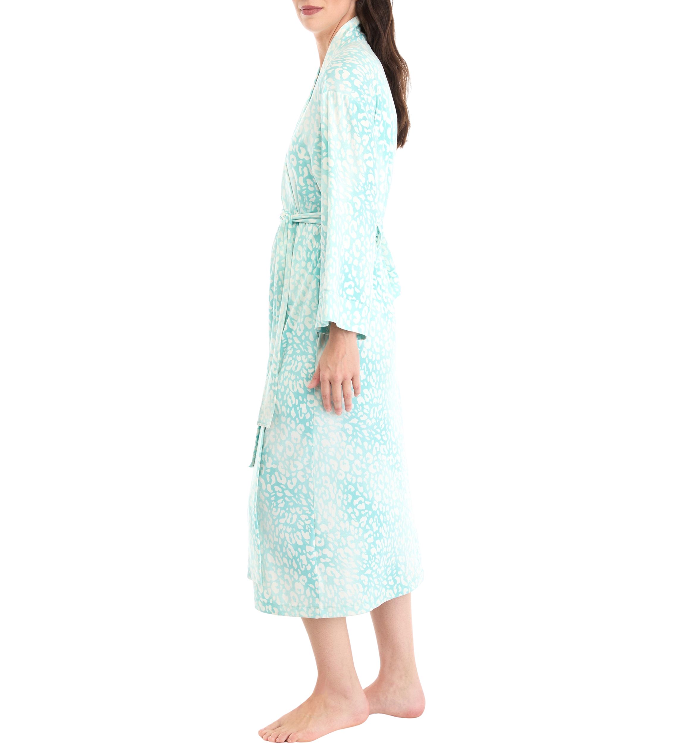 Cozy Knit Printed Robe