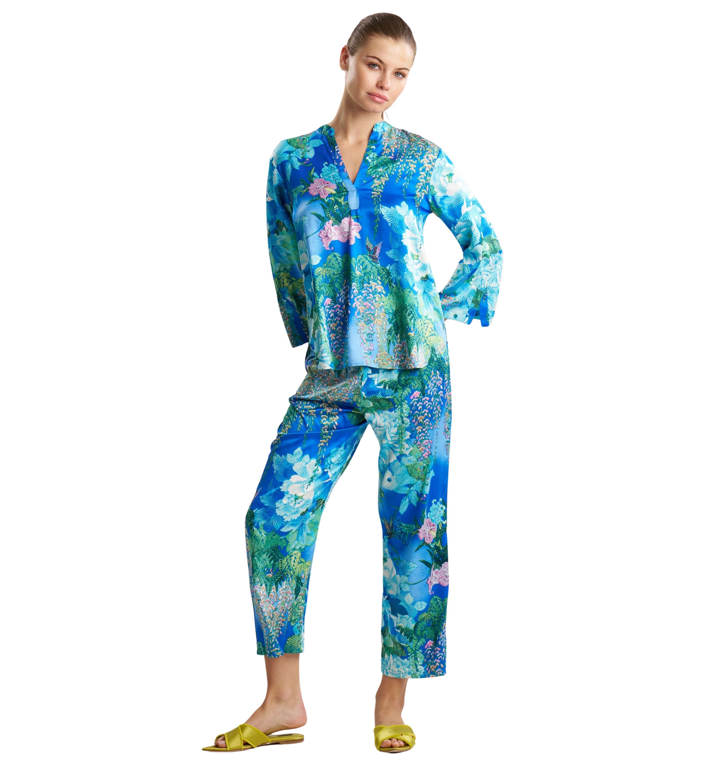 Wisteria Garden Pajama Set 