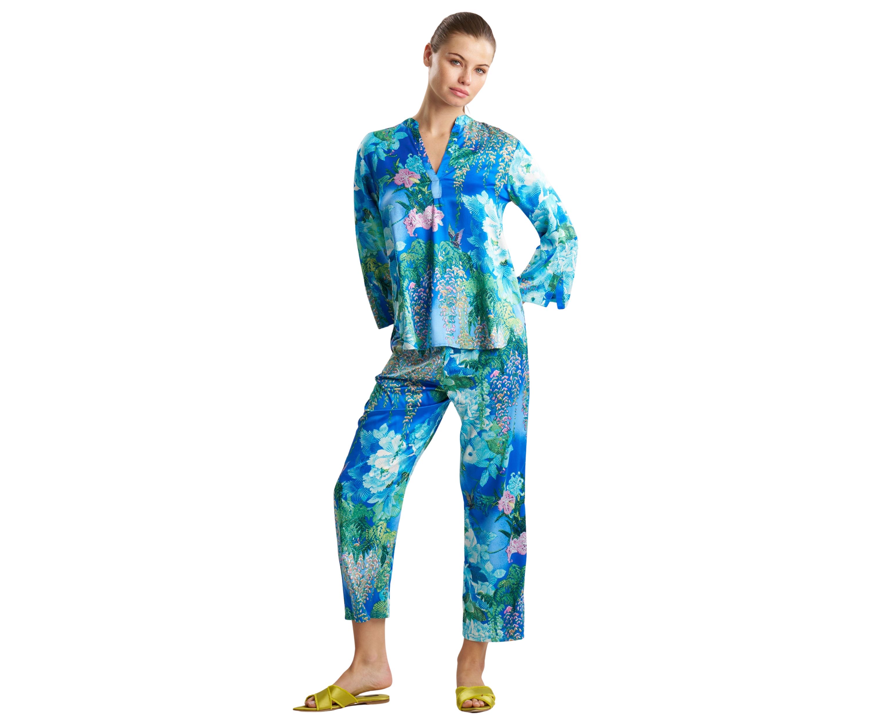 Wisteria Garden Pajama Set 