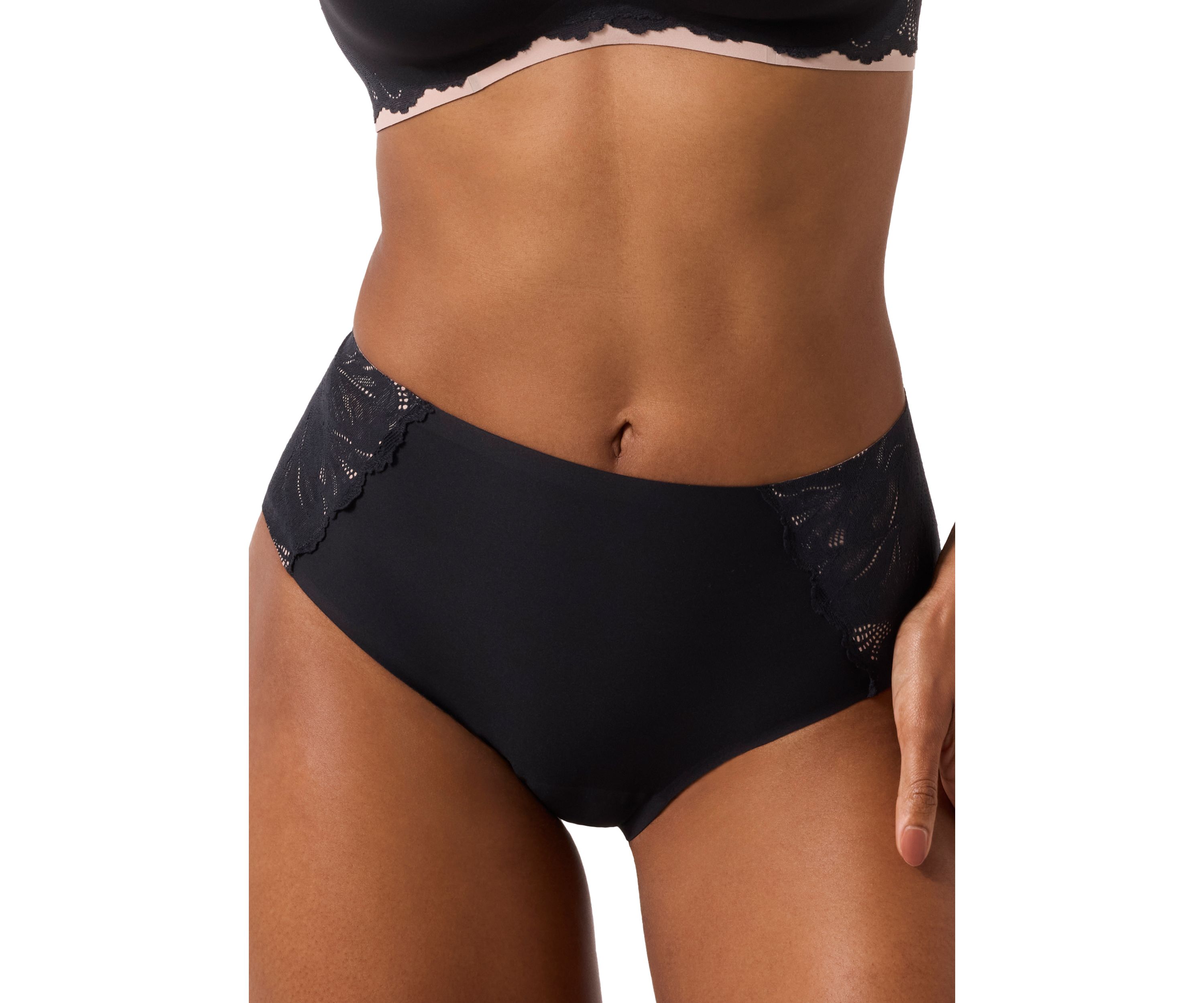 High Waisted Retro Lace Bikini