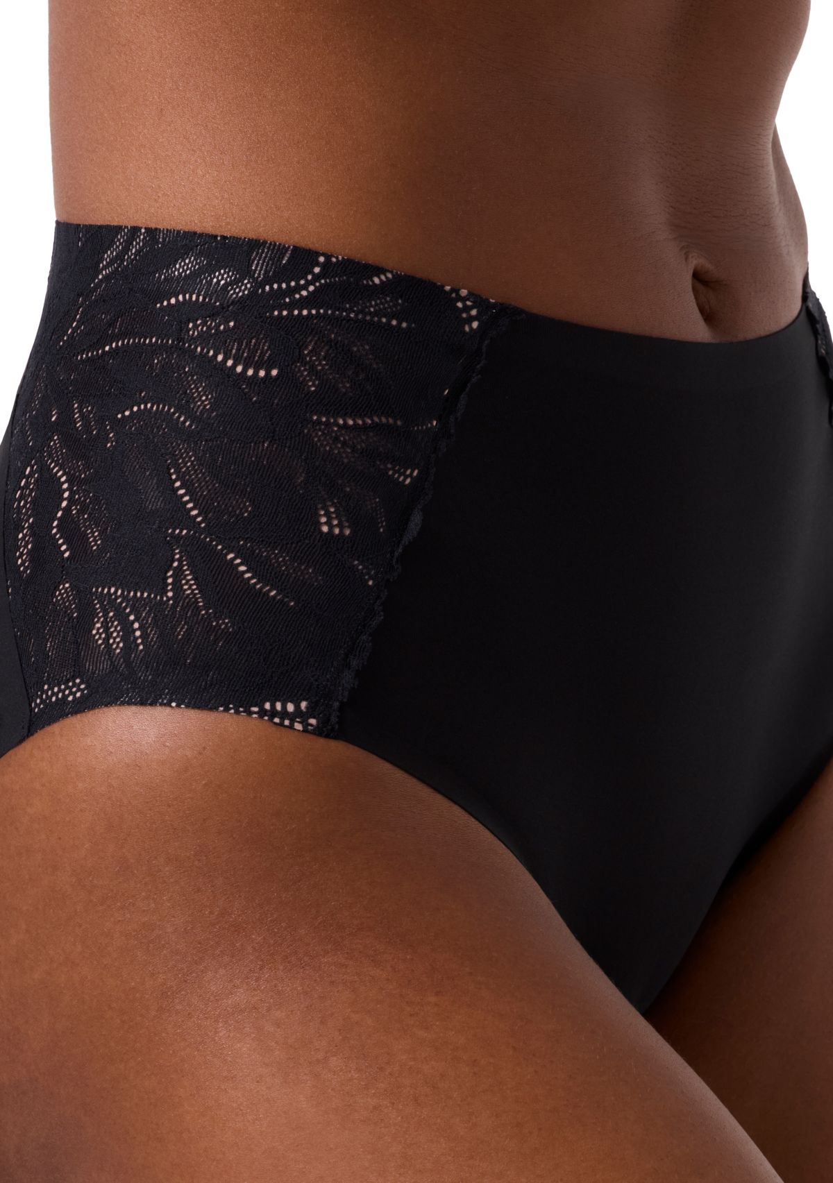 High Waisted Retro Lace Bikini