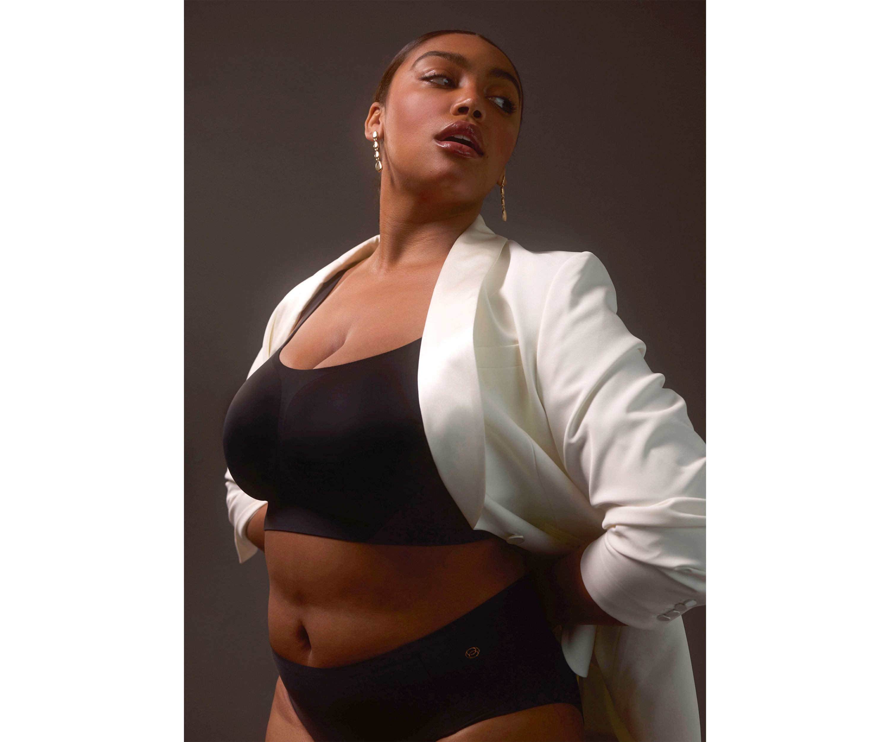 Structured Scoop Bra