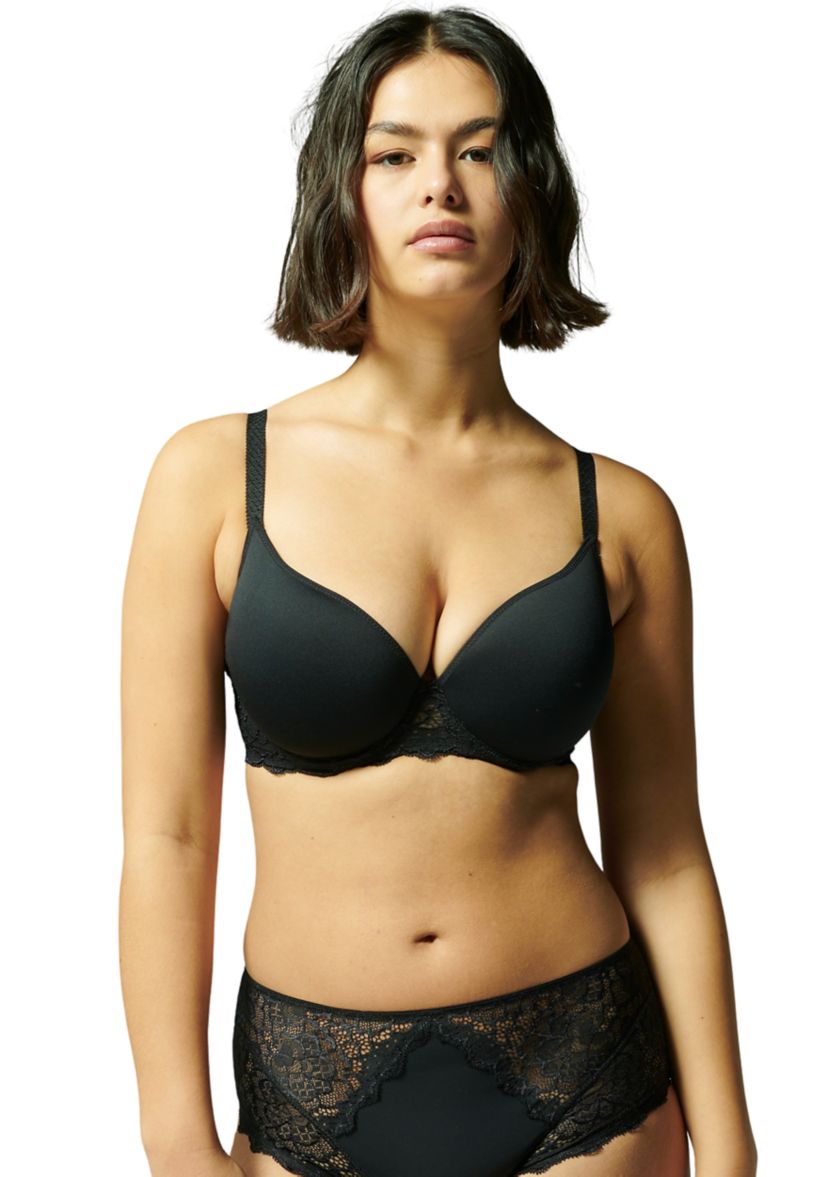 Caresse 3D Plunge Spacer Underwire Bra