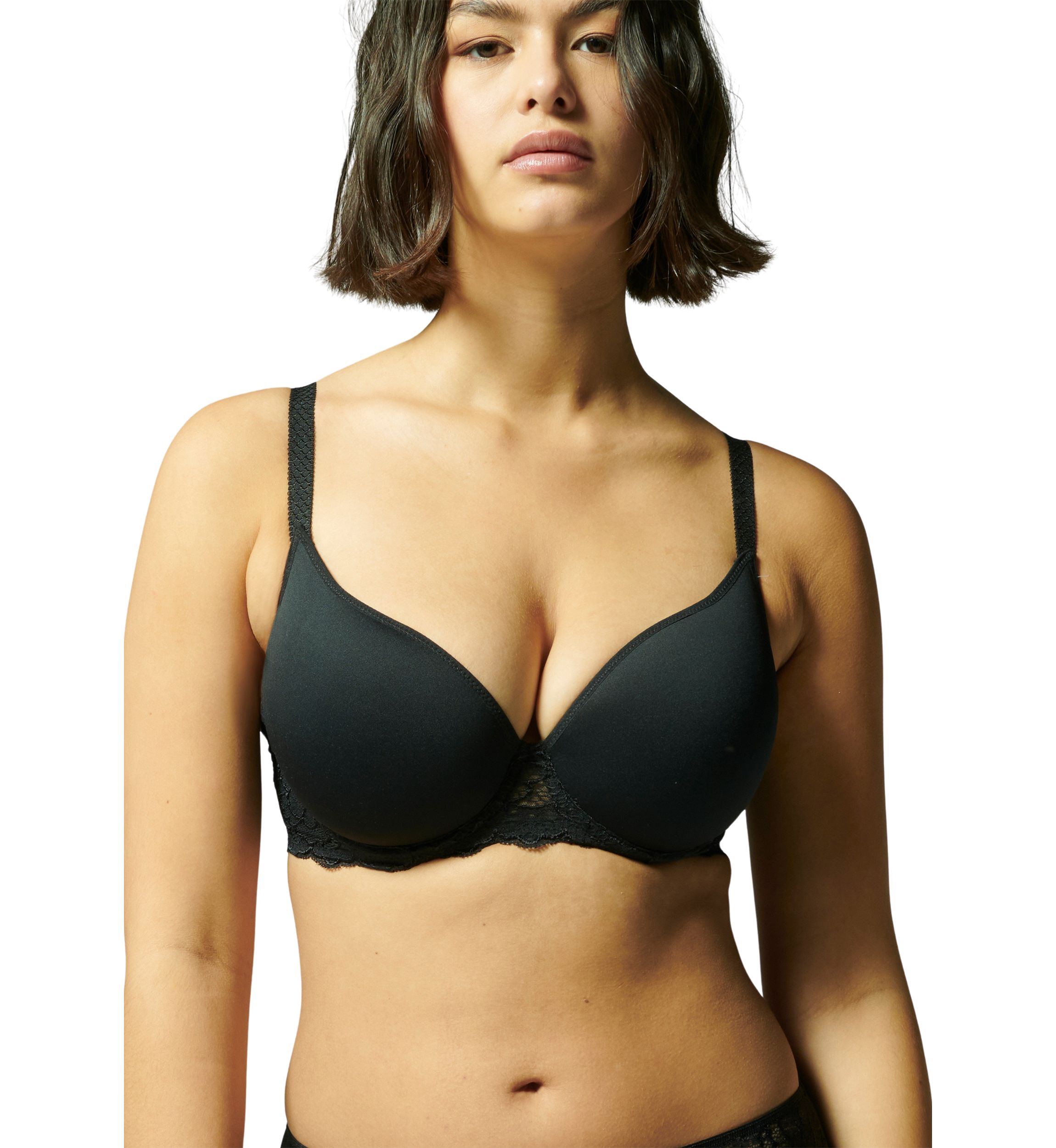 Caresse 3D Plunge Spacer Underwire Bra