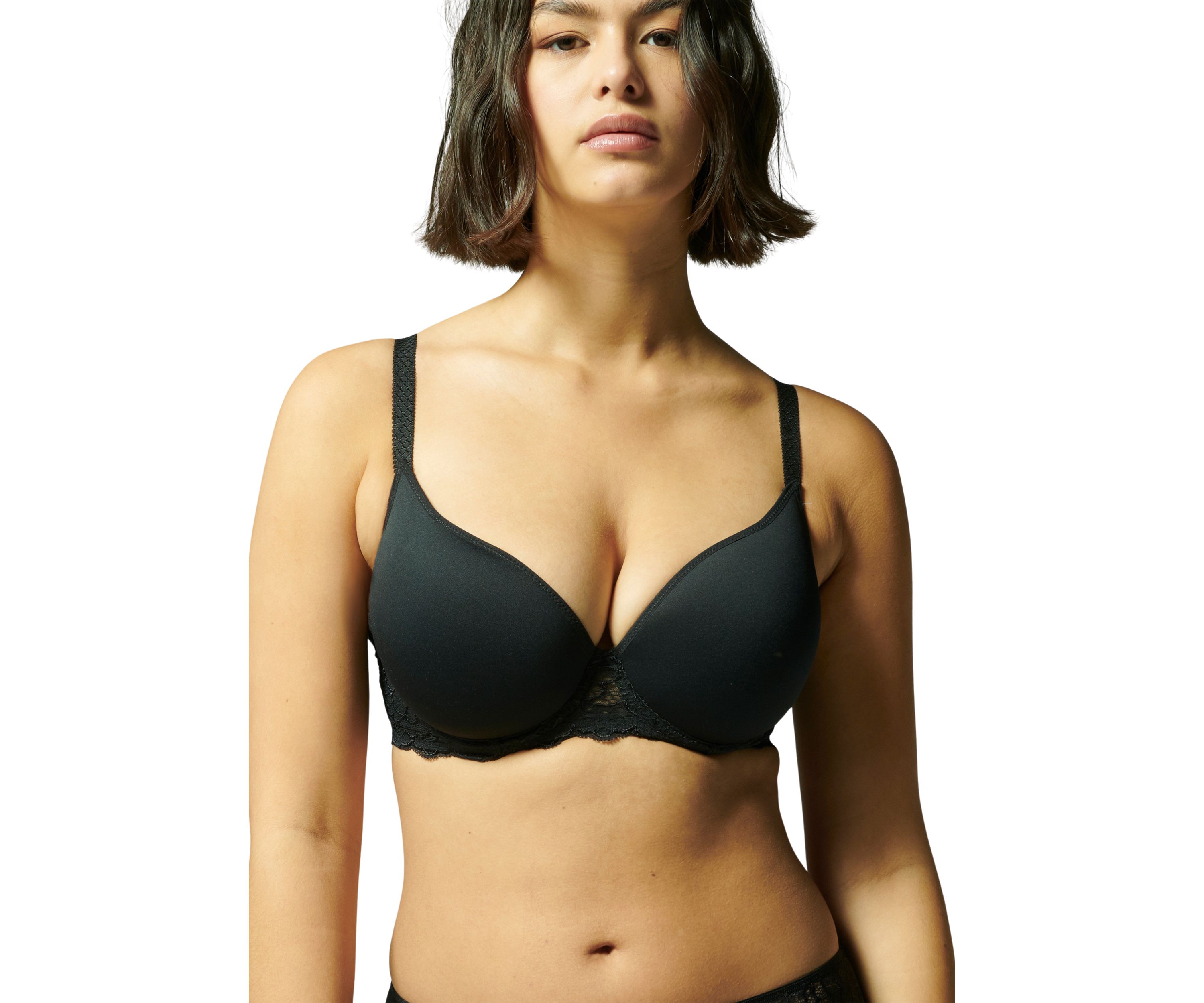 Caresse 3D Plunge Spacer Underwire Bra