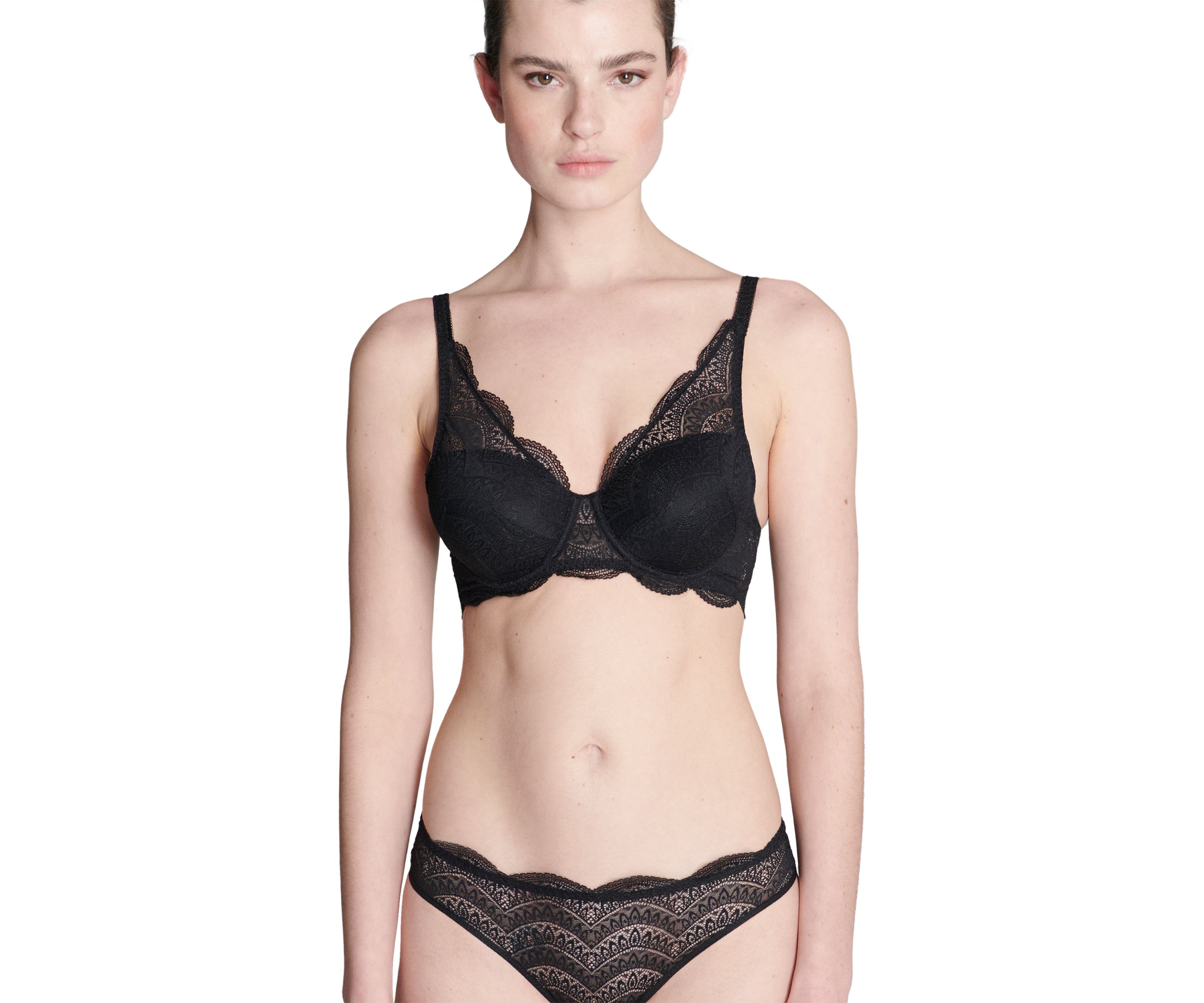 Karma Lace Triangle Underwire T-Shirt Bra