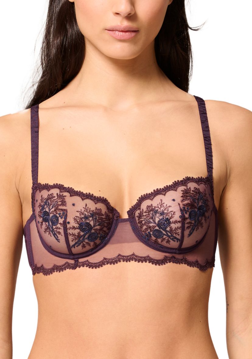 Intrigue Fig Demi Bra