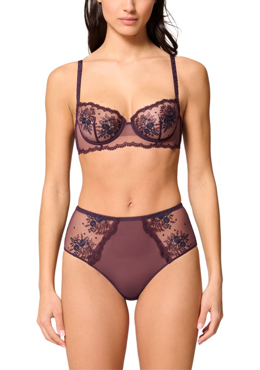 Intrigue Fig Demi Bra