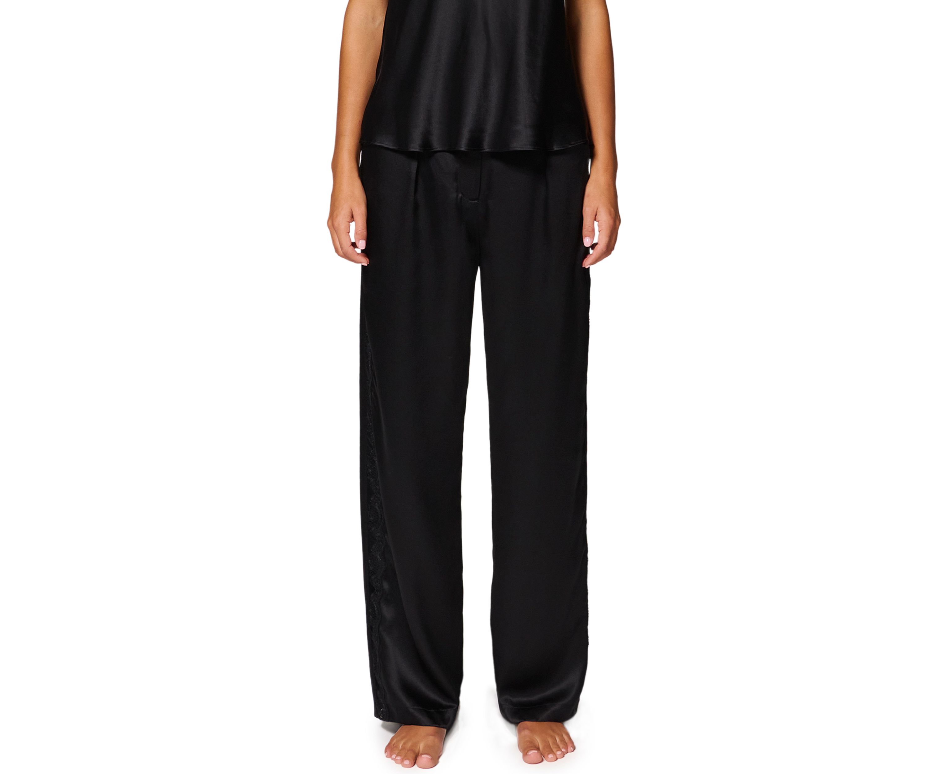 Love Me Embroidered Lounge Pants