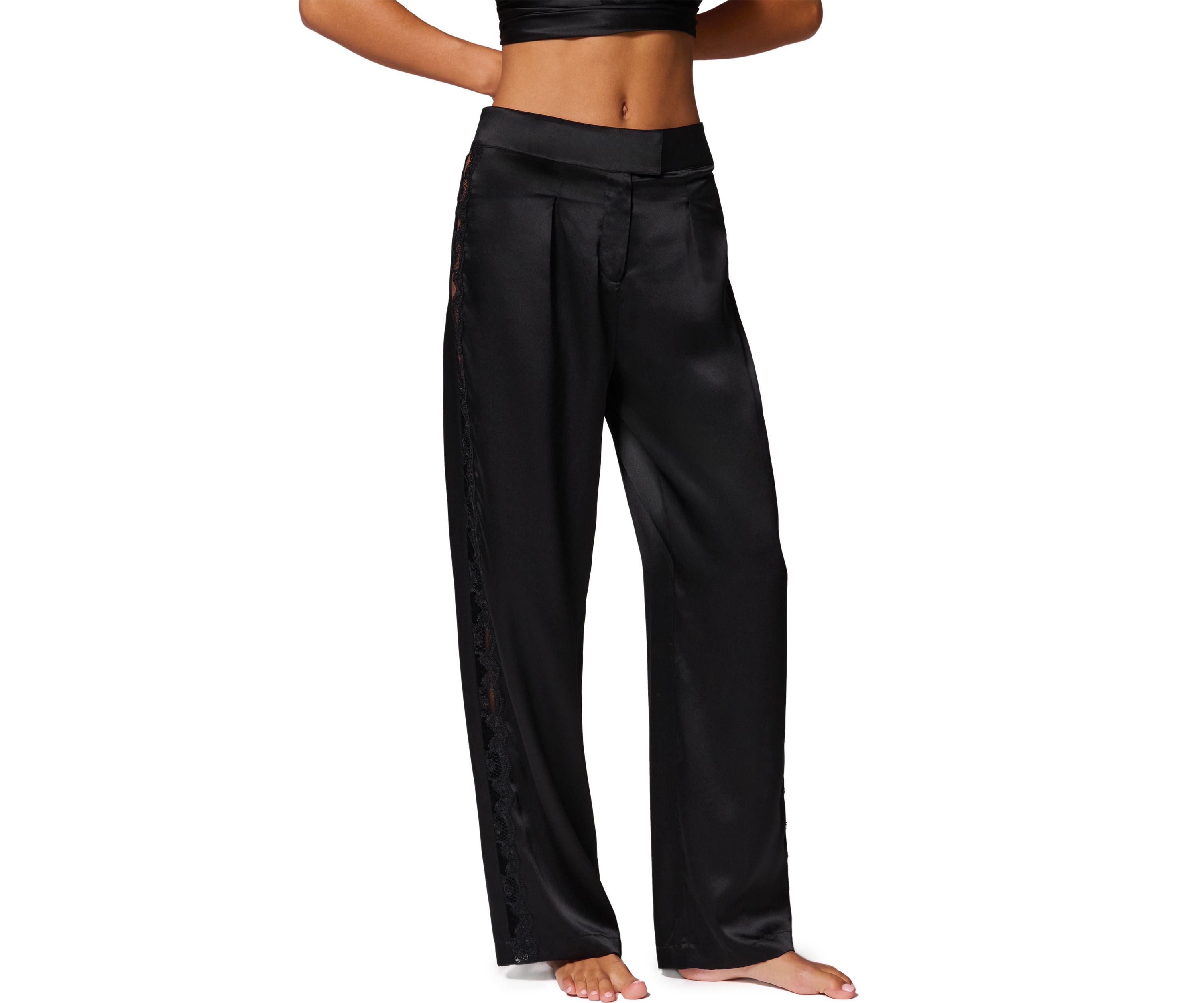 Love Me Embroidered Lounge Pants