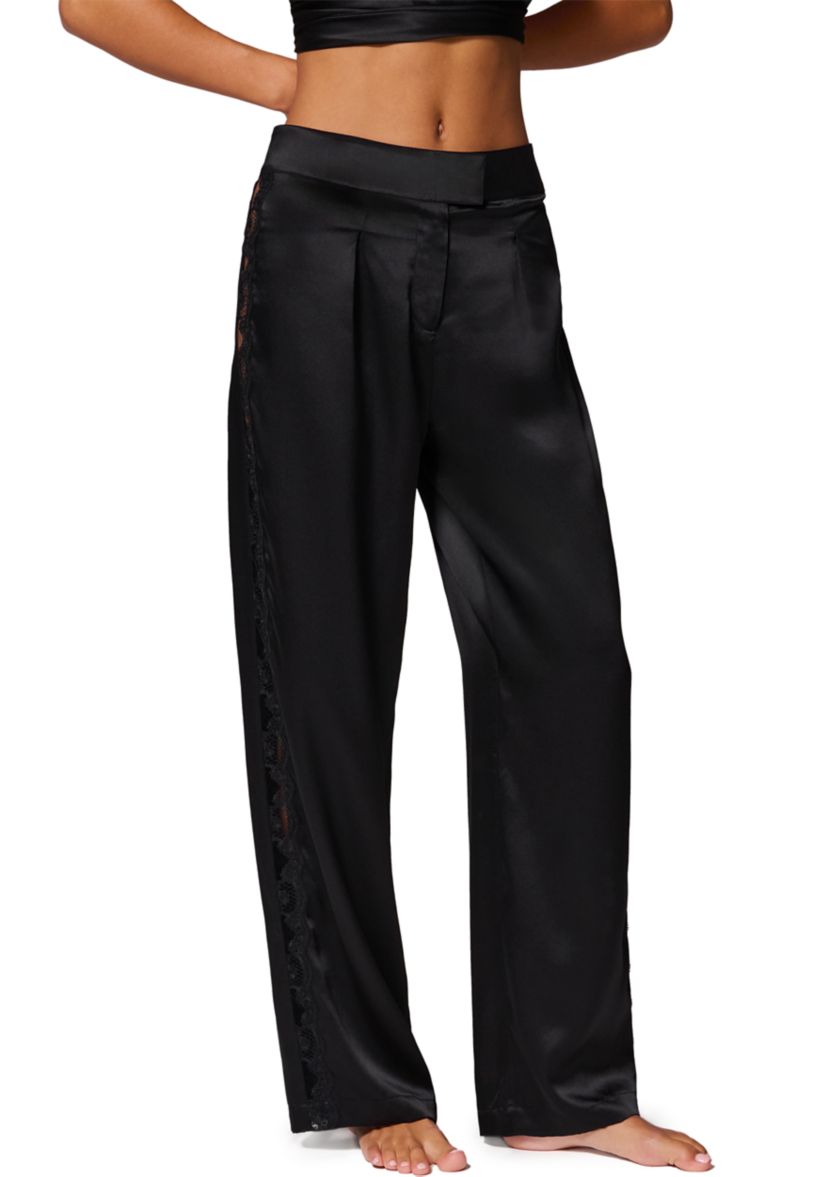 Love Me Embroidered Lounge Pants