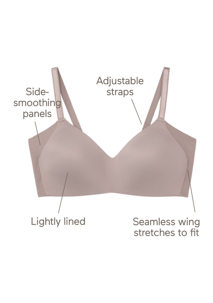 No Side Effects® Underarm-Smoothing Wireless Bra RM3061A