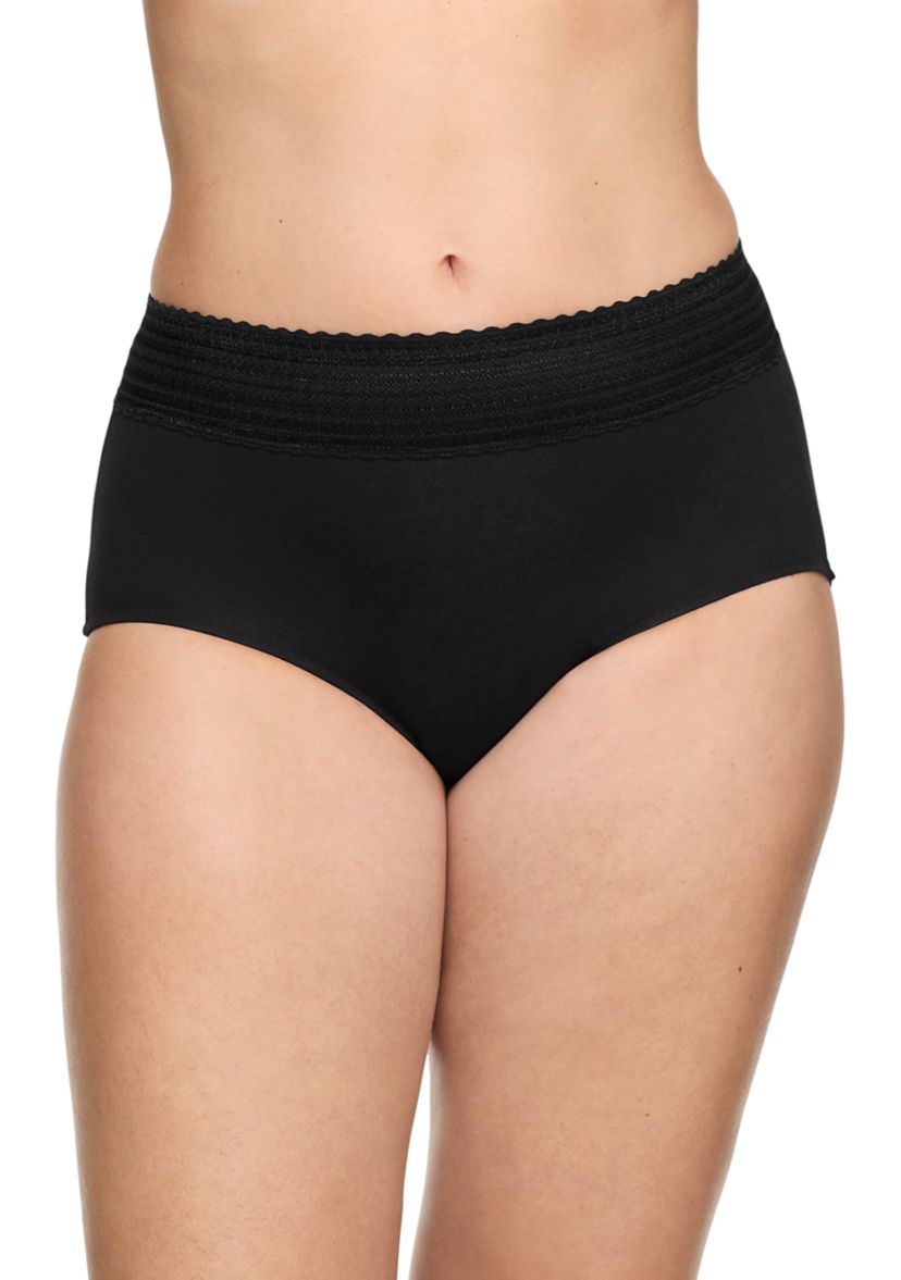 No Pinching, No Problems® Cotton Lace Briefs - 3 Pack