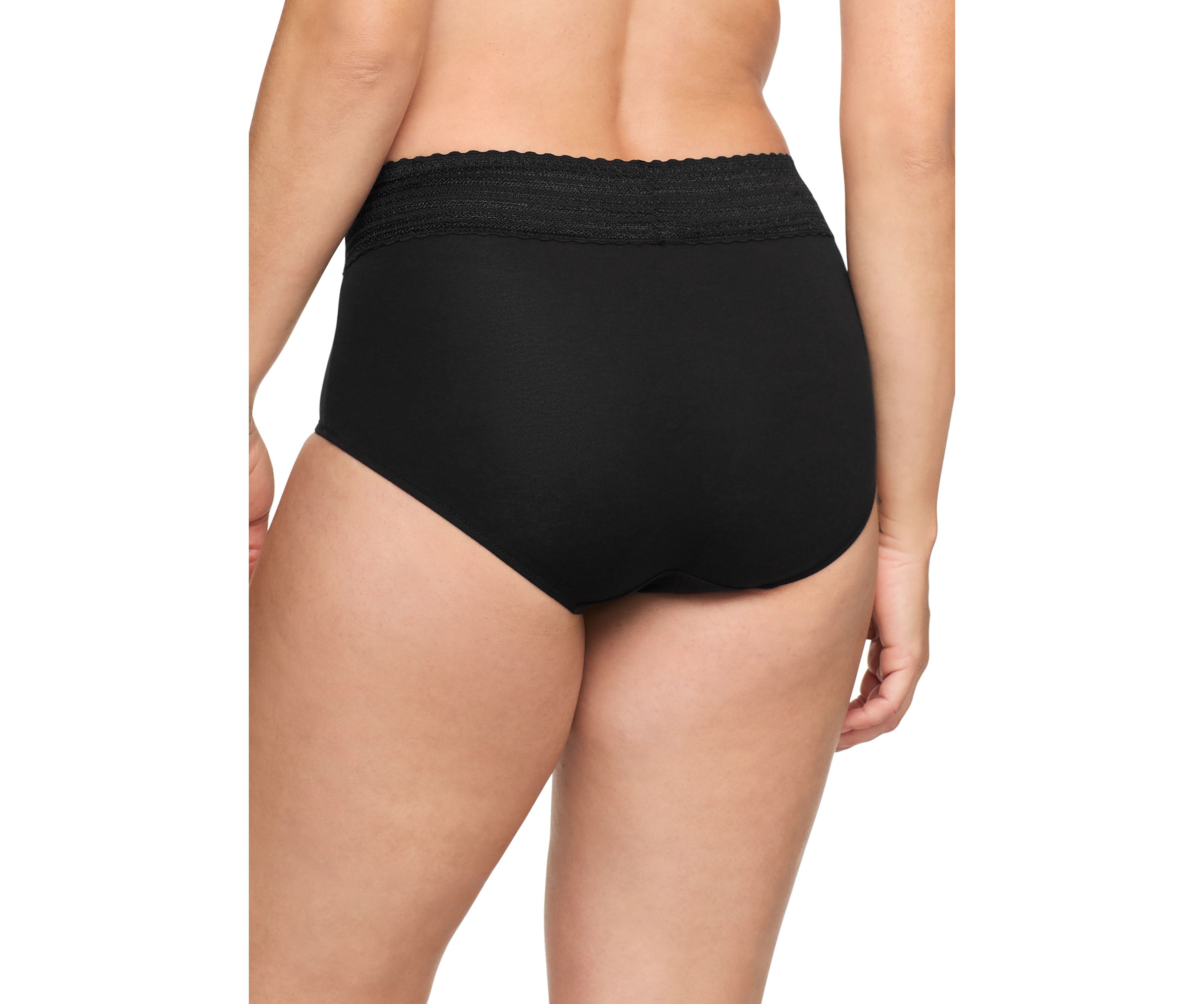 No Pinching, No Problems® Cotton Lace Briefs - 3 Pack