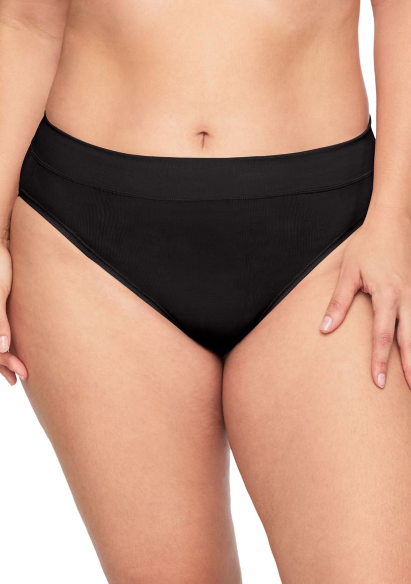 Womens No Pinching, No Problem Dig-Free High Waist Hi-Cut Panty