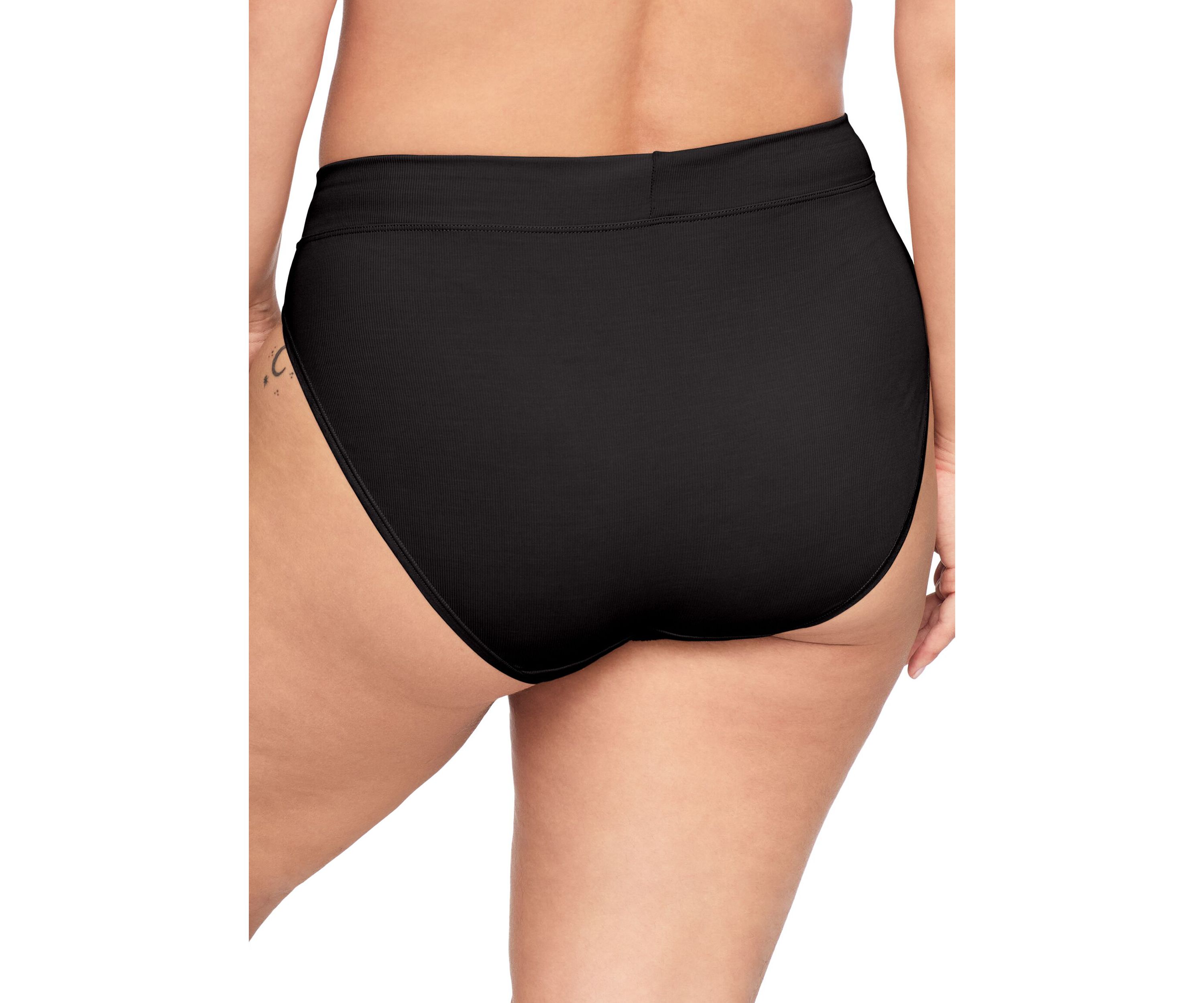 Womens No Pinching, No Problem Dig-Free High Waist Hi-Cut Panty
