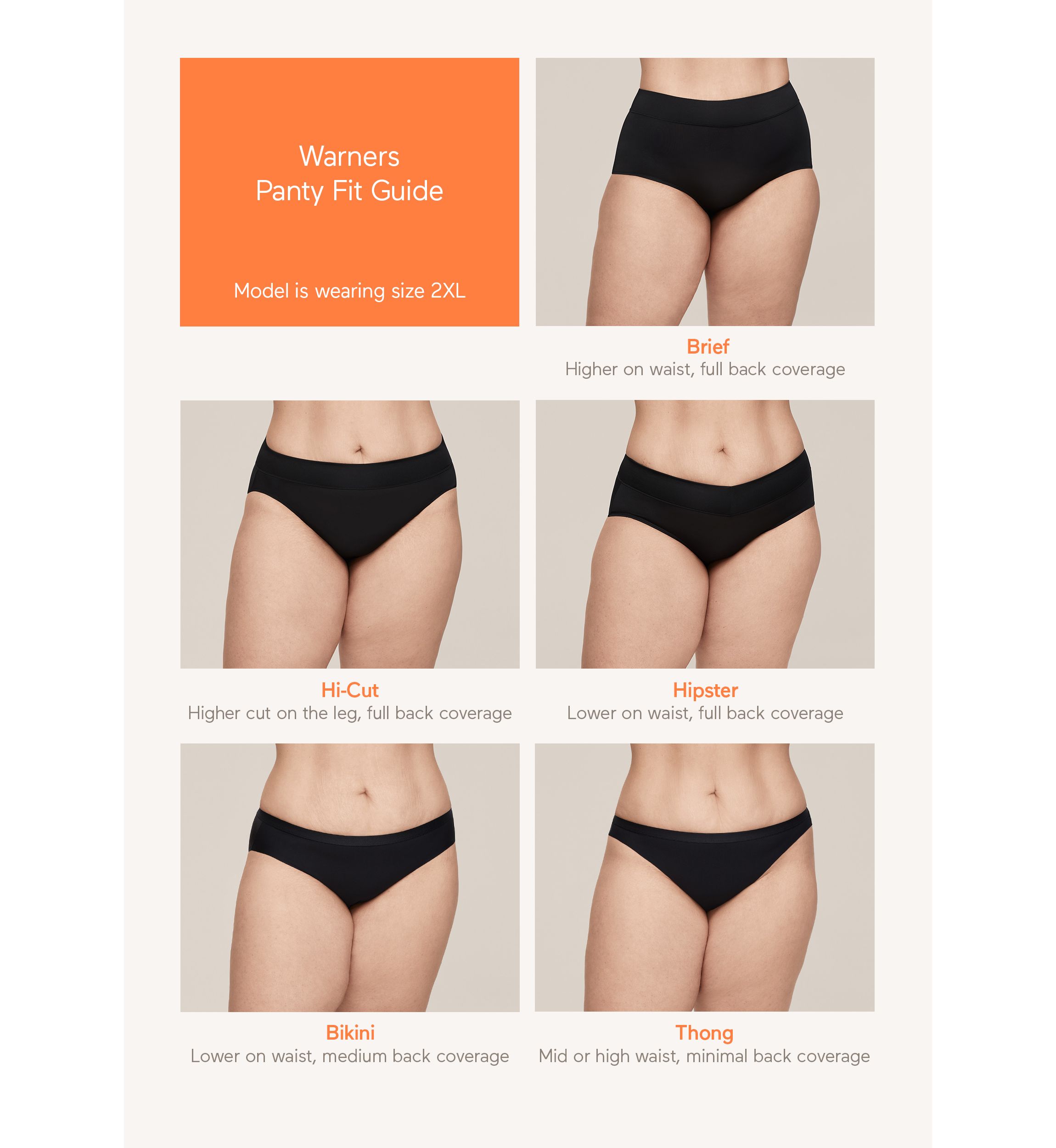 Womens No Pinching, No Problem Dig-Free High Waist Hi-Cut Panty
