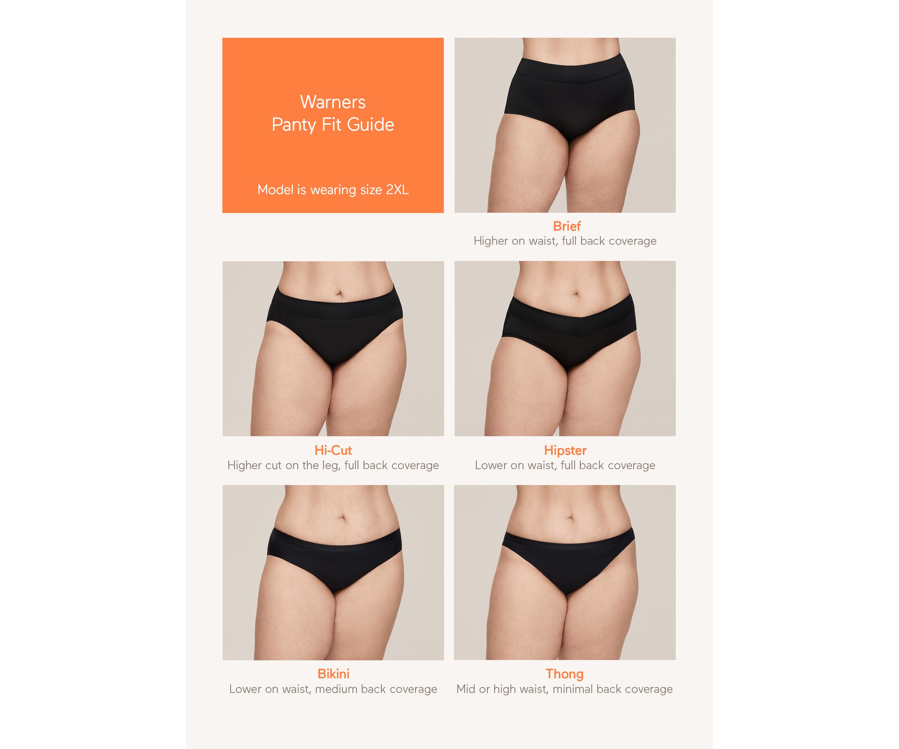 Womens No Pinching, No Problem Dig-Free High Waist Hi-Cut Panty