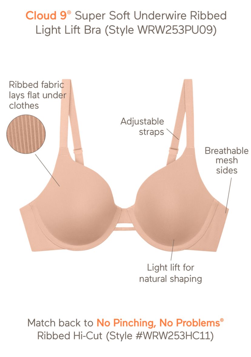 Cloud 9 Underwire Lift T-Shirt Bra