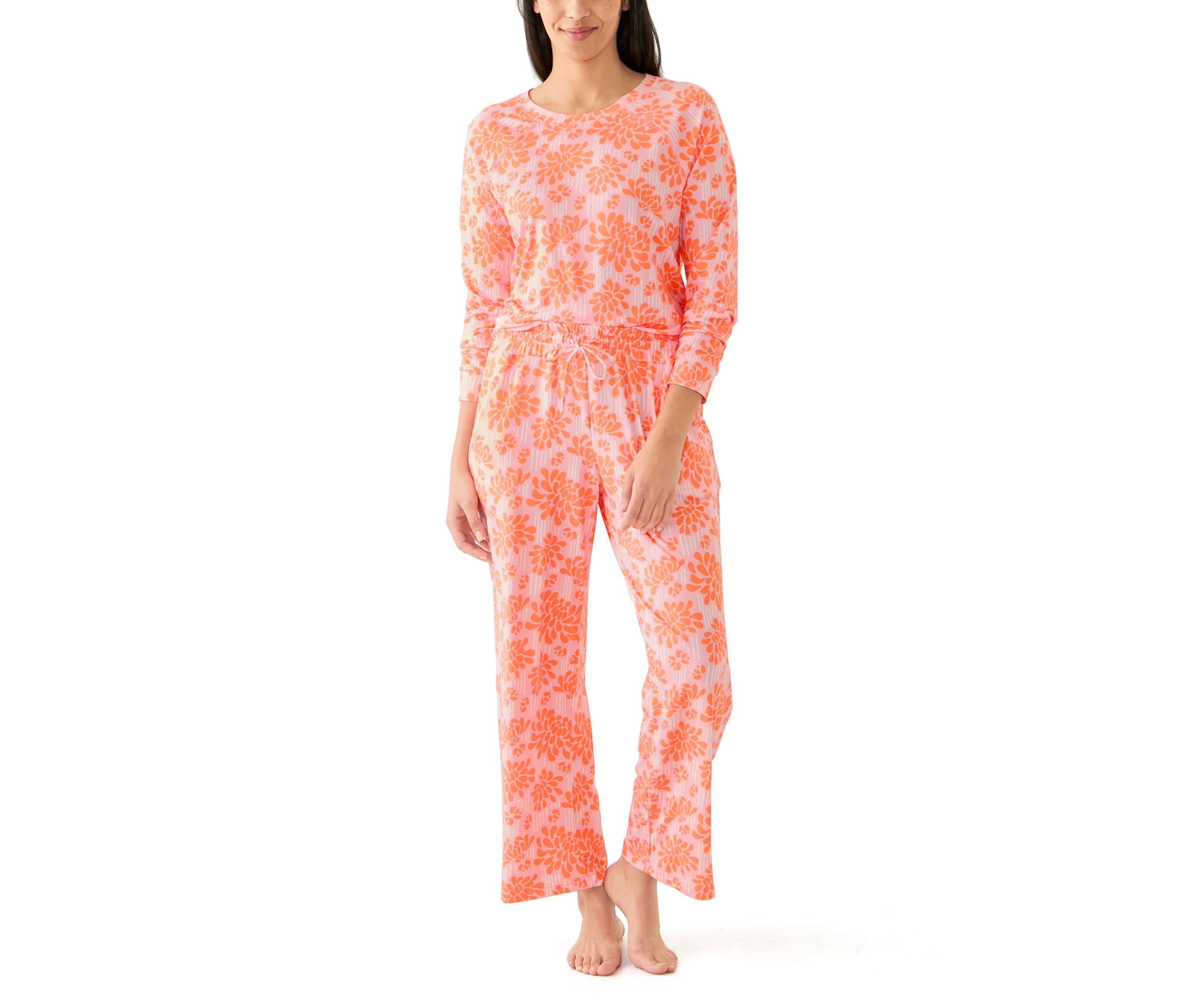 Annie Long Printed Pajama Set