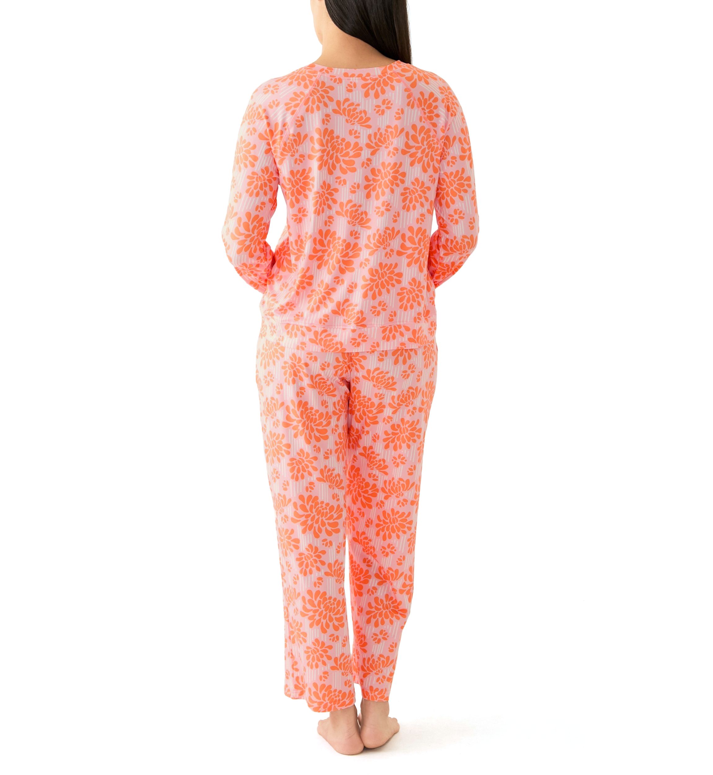 Annie Long Printed Pajama Set