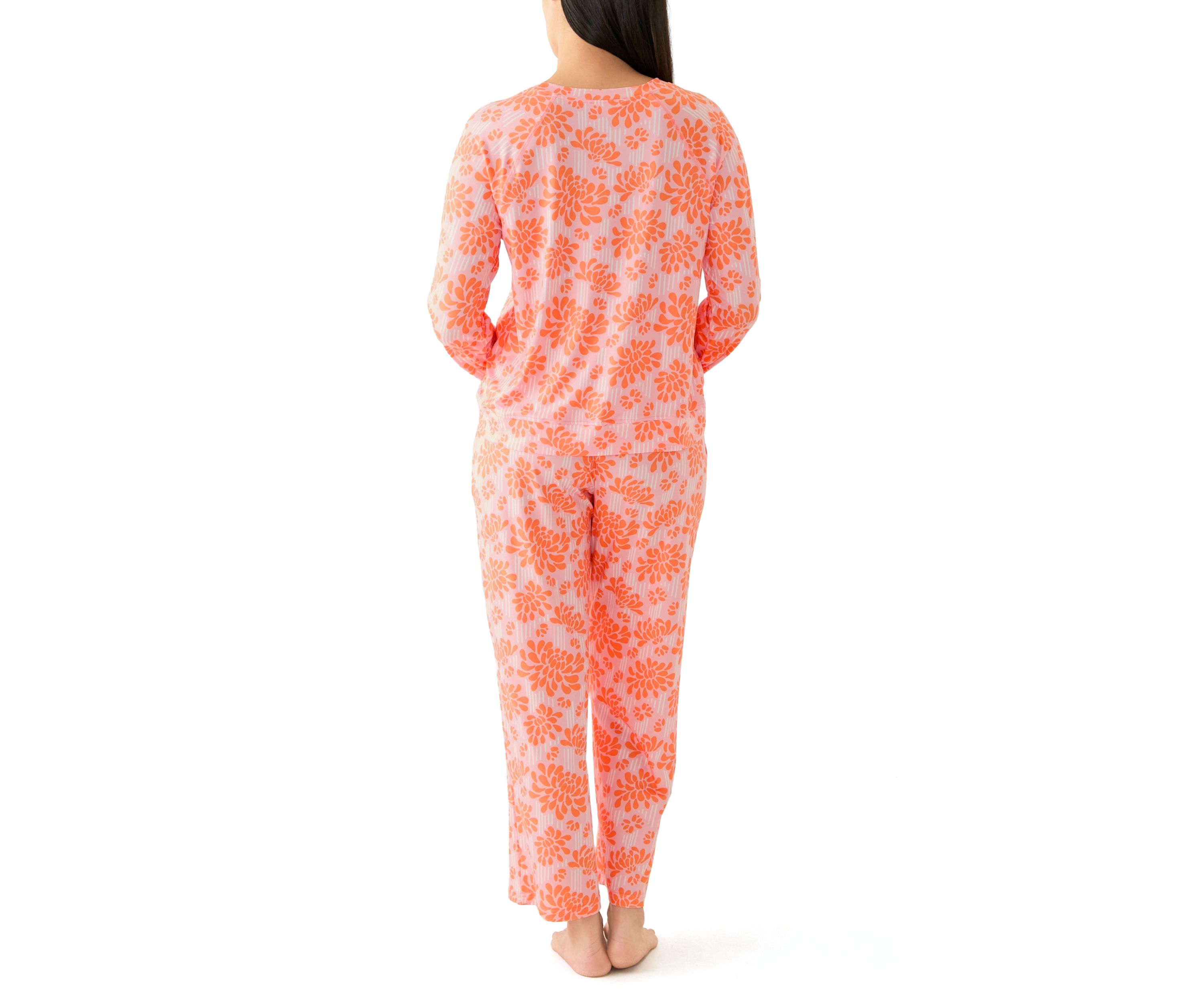 Annie Long Printed Pajama Set
