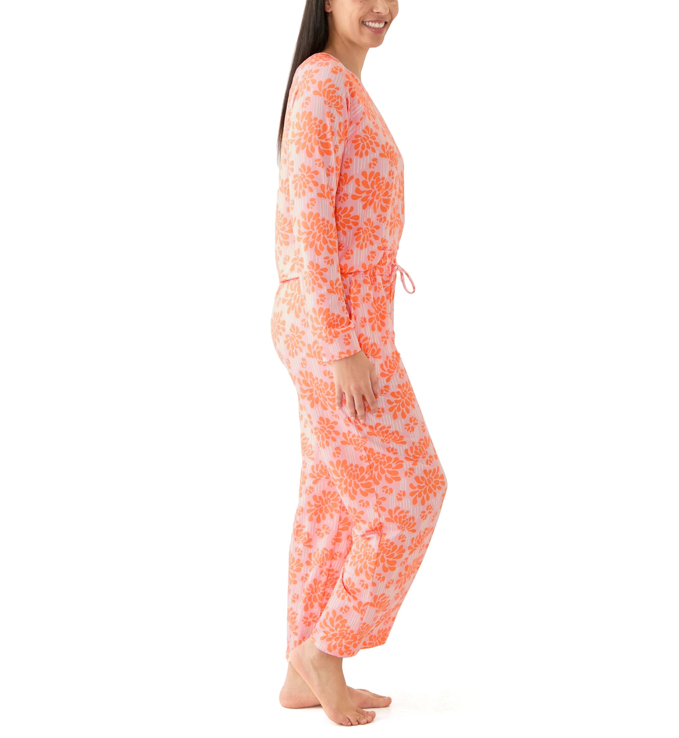 Annie Long Printed Pajama Set