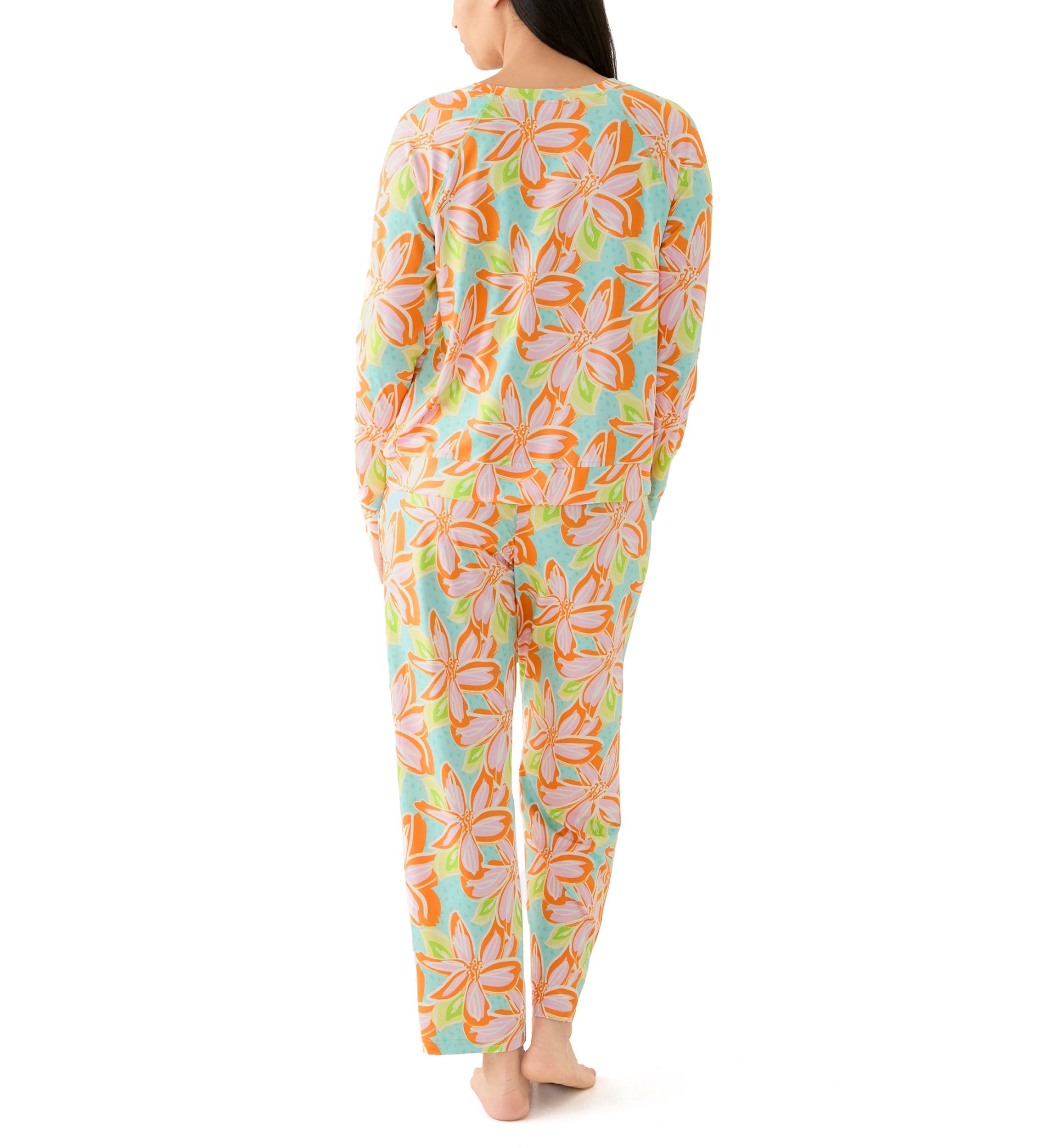 Annie Long Printed Pajama Set