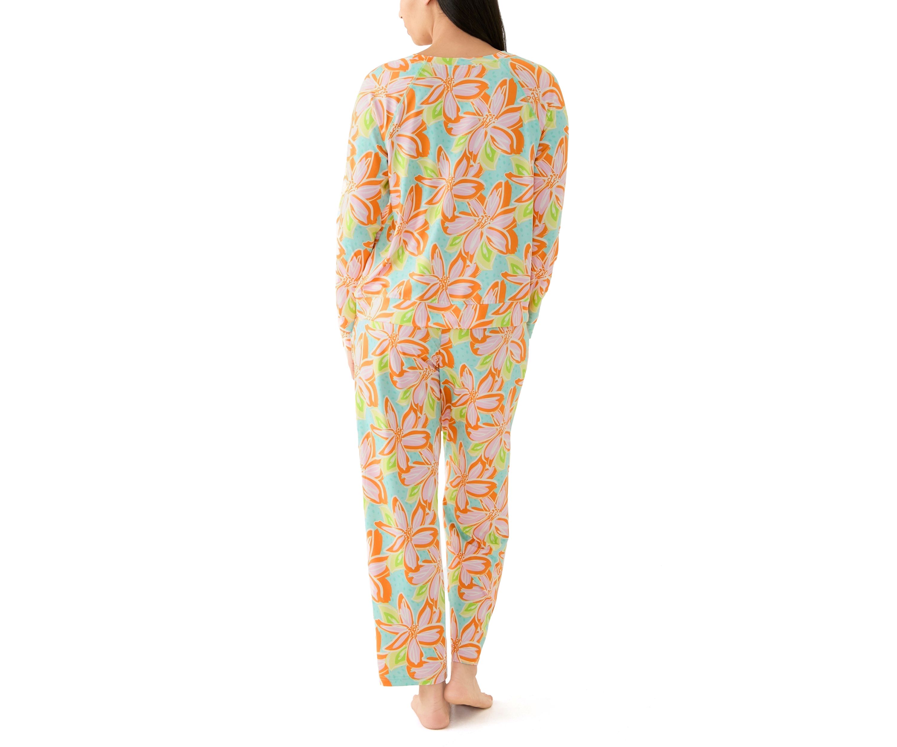 Annie Long Printed Pajama Set