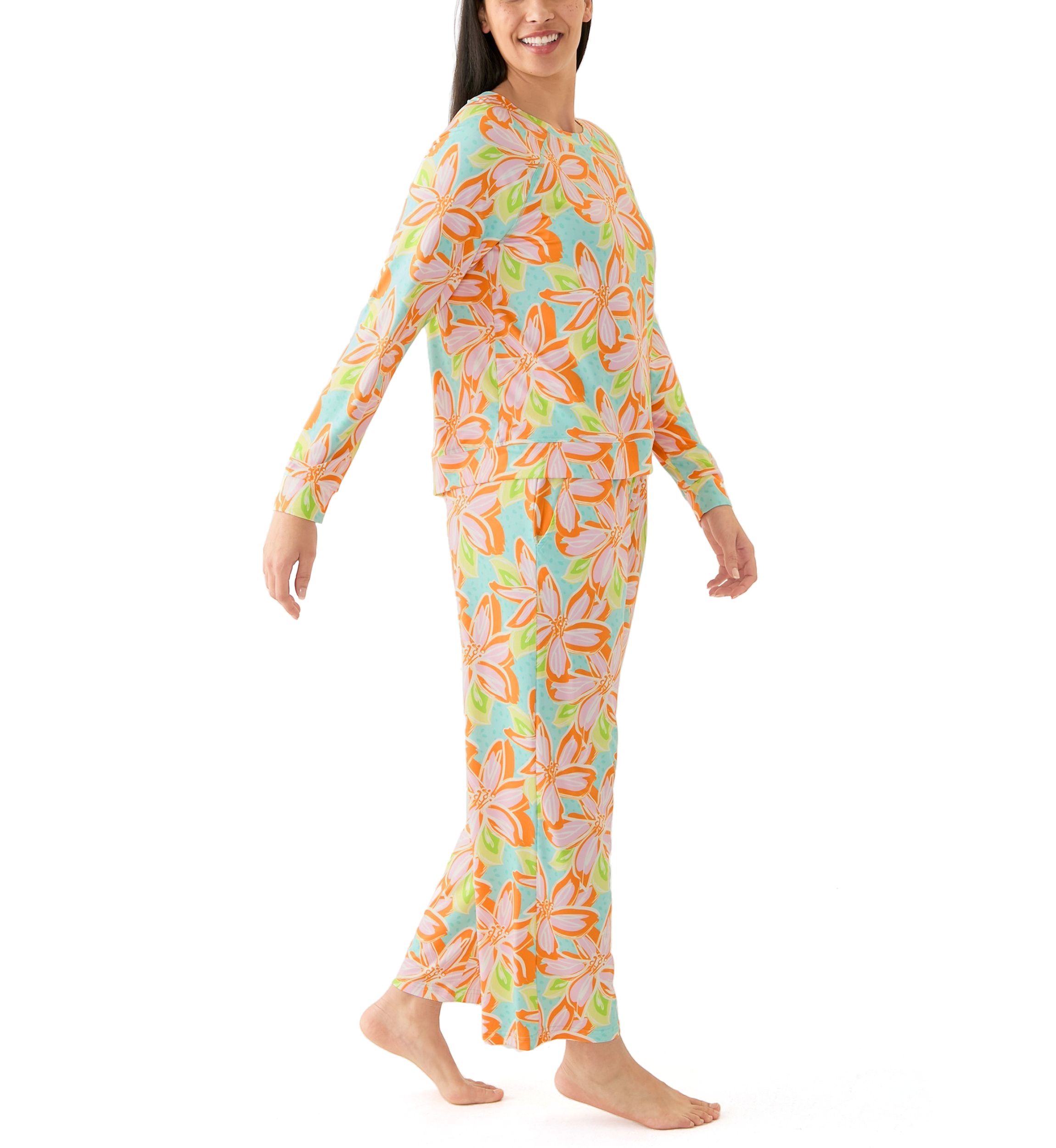 Annie Long Printed Pajama Set