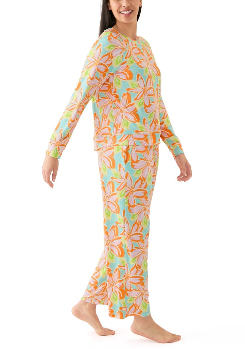 Annie Long Printed Pajama Set
