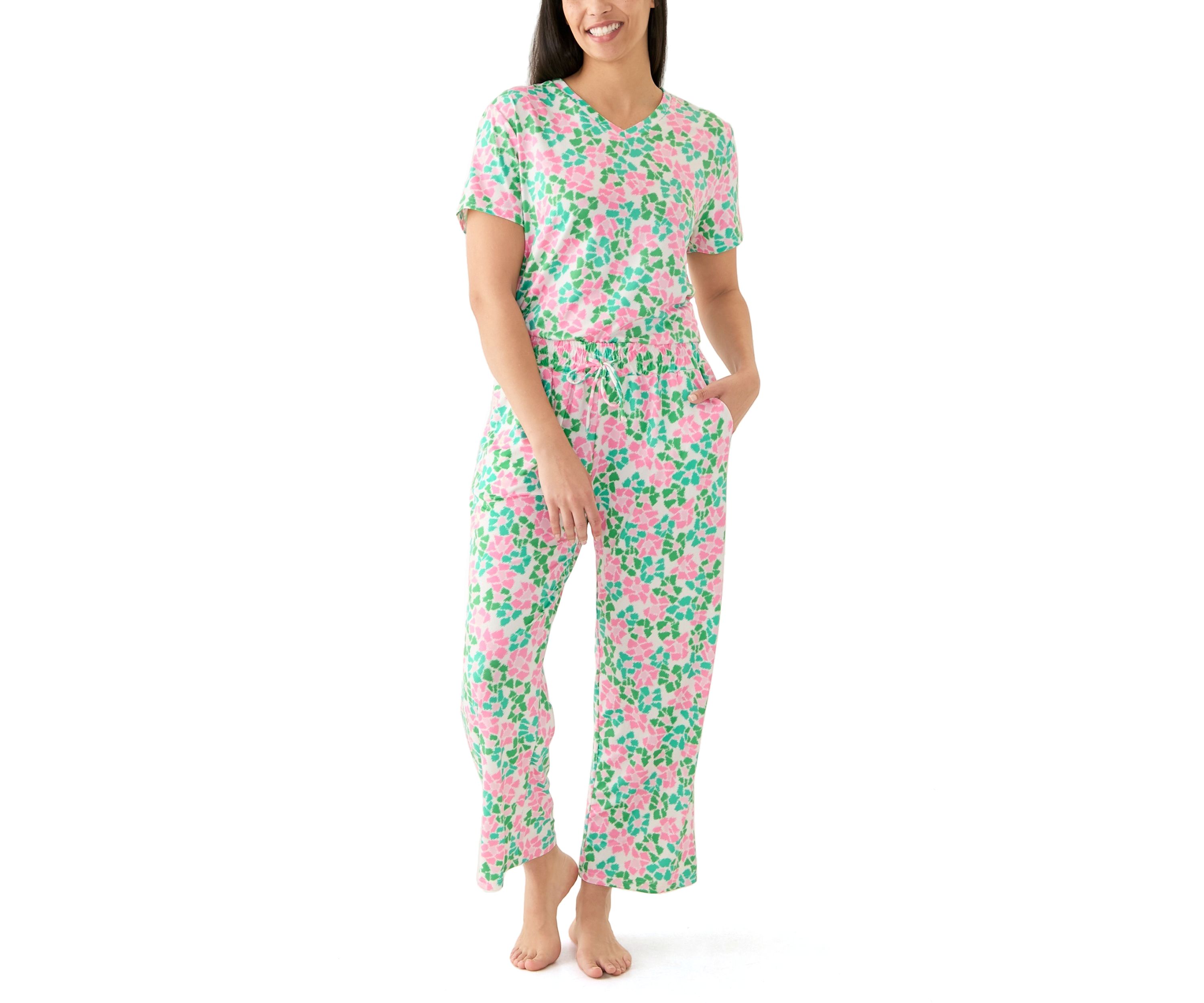 Alli Short Printed Pajama Set