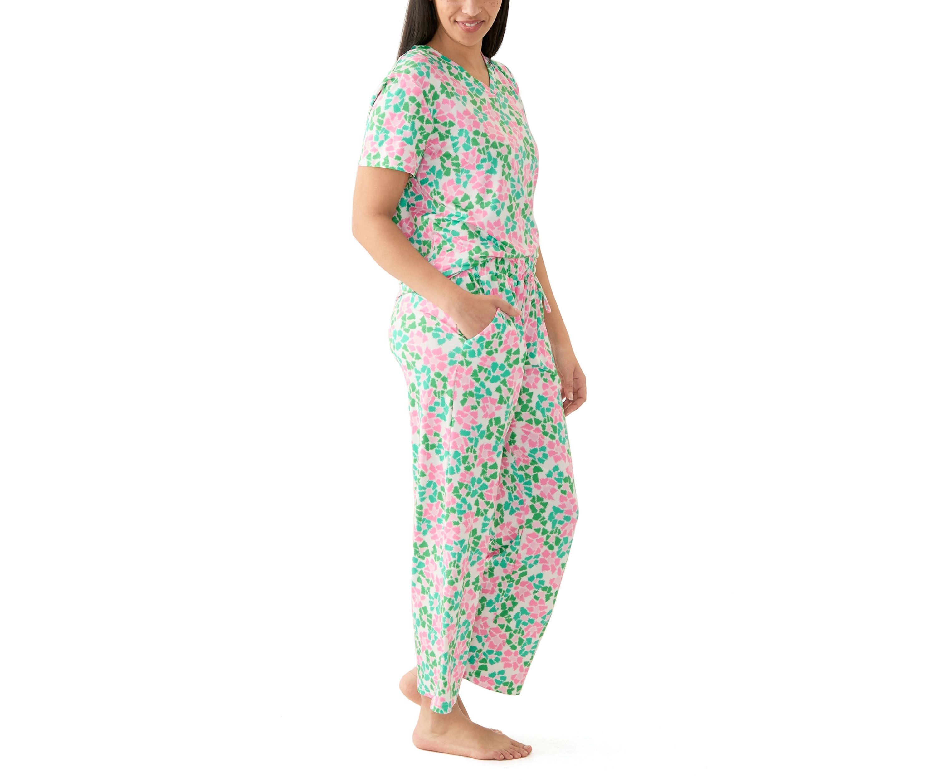 Alli Short Printed Pajama Set