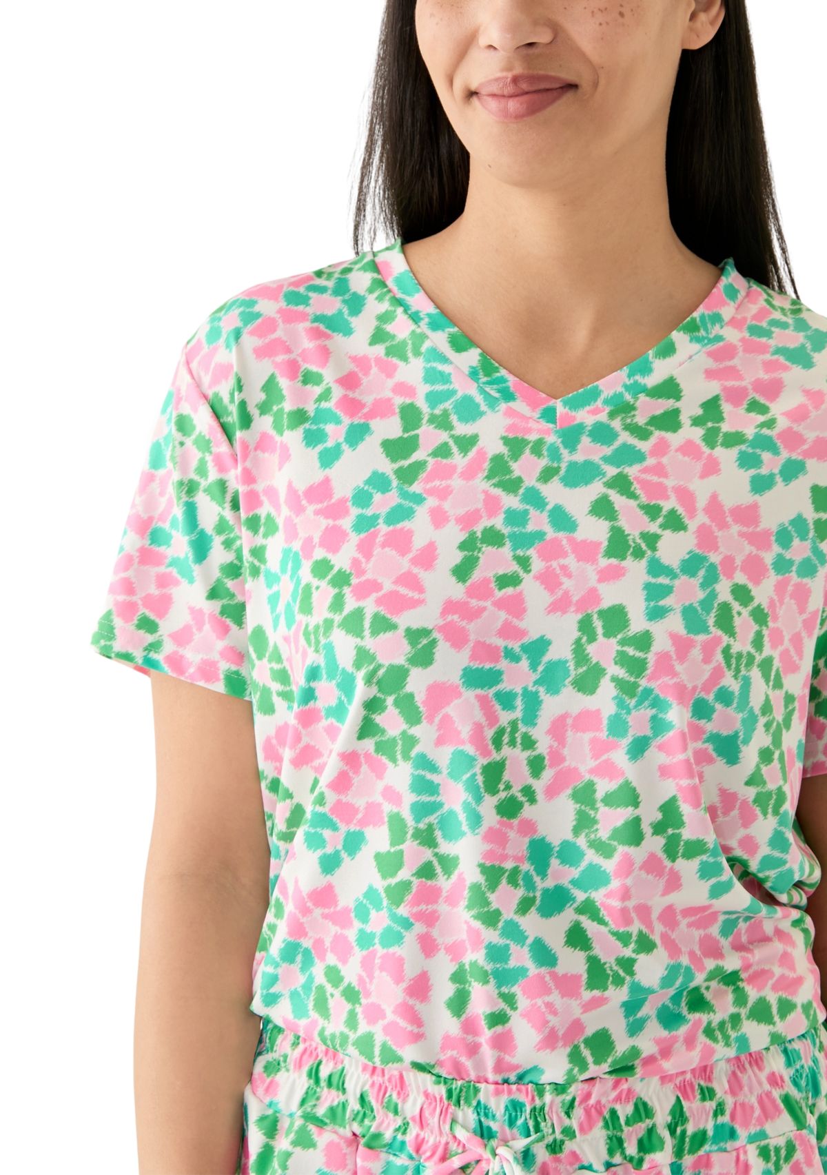 Alli Short Printed Pajama Set