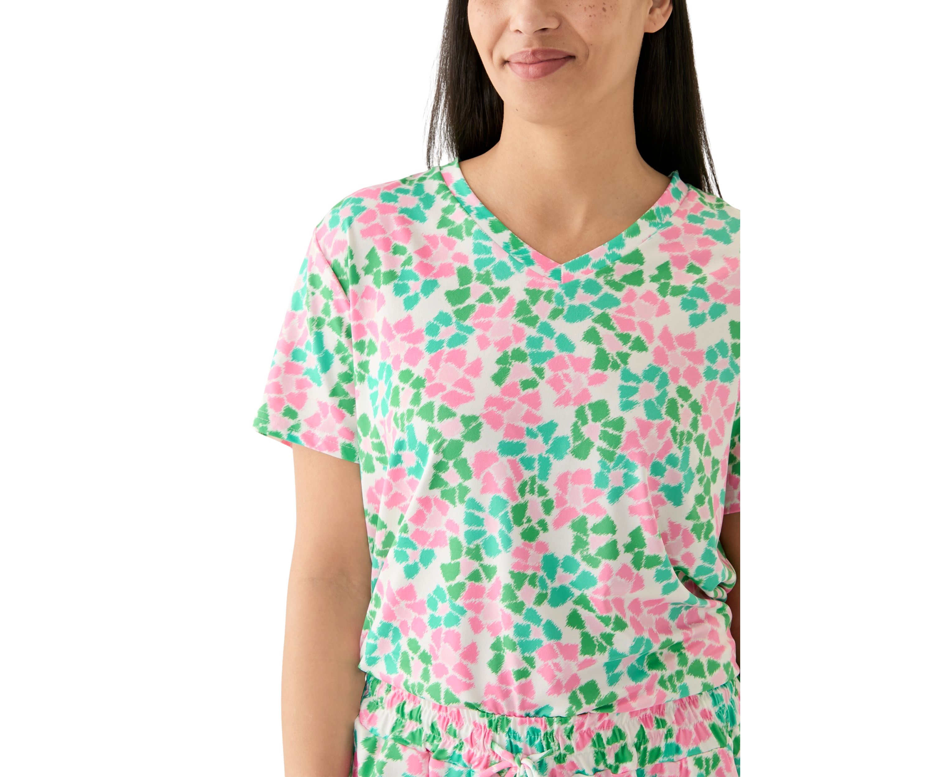 Alli Short Printed Pajama Set
