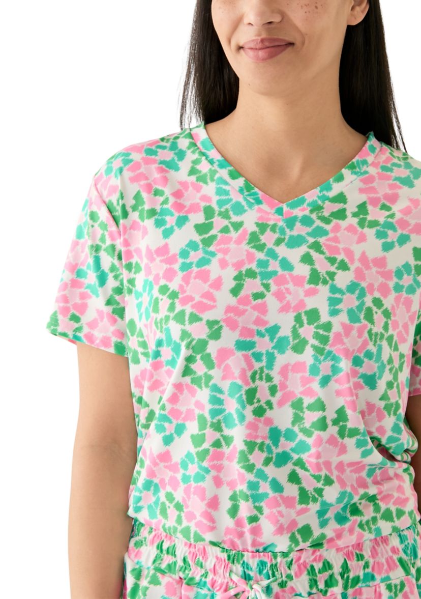 Alli Short Printed Pajama Set