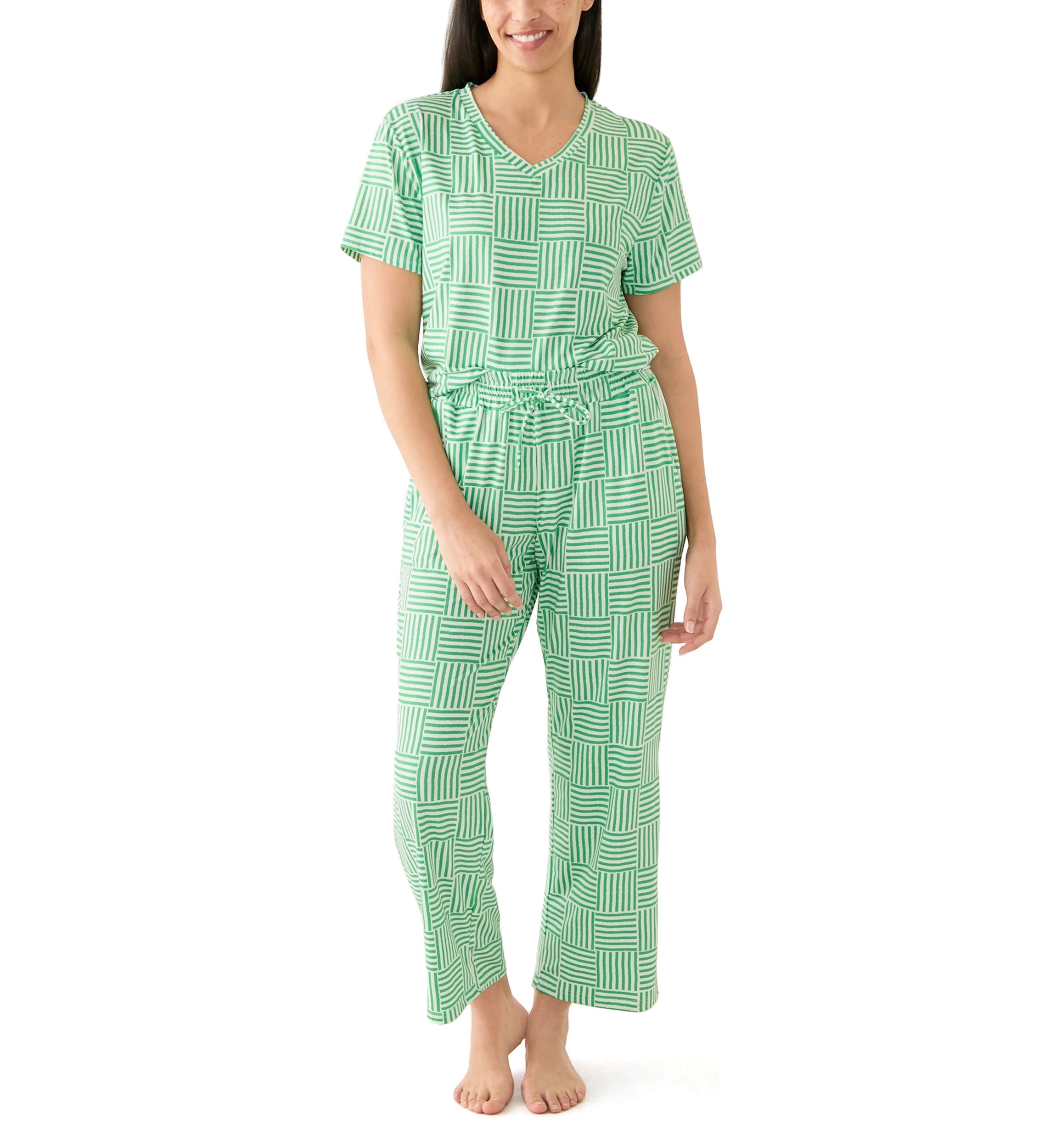 Alli Short Printed Pajama Set
